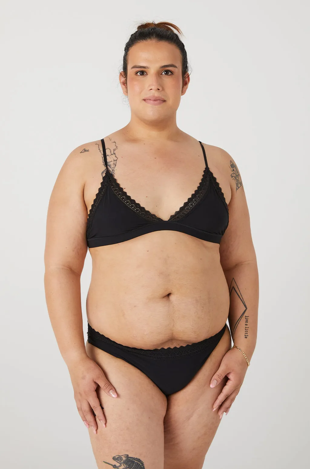 Lace Compression Bikini Brief sold by Urbody Functional Fashion product image thumbnail 2
