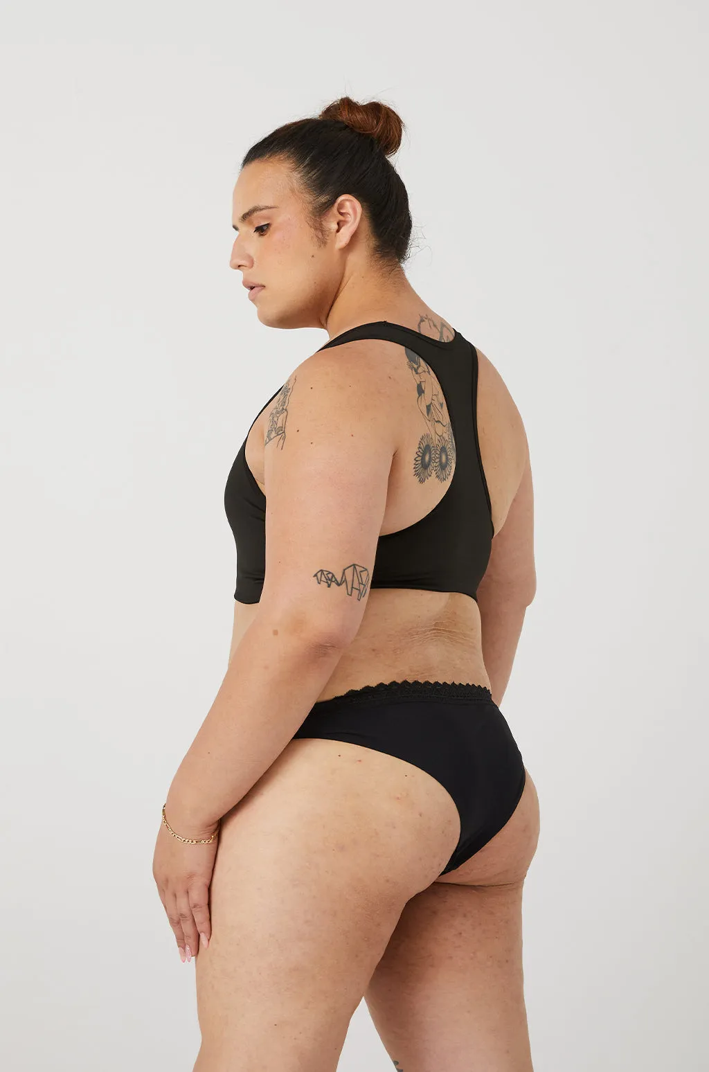 Lace Compression Bikini Brief sold by Urbody Functional Fashion product image thumbnail 3
