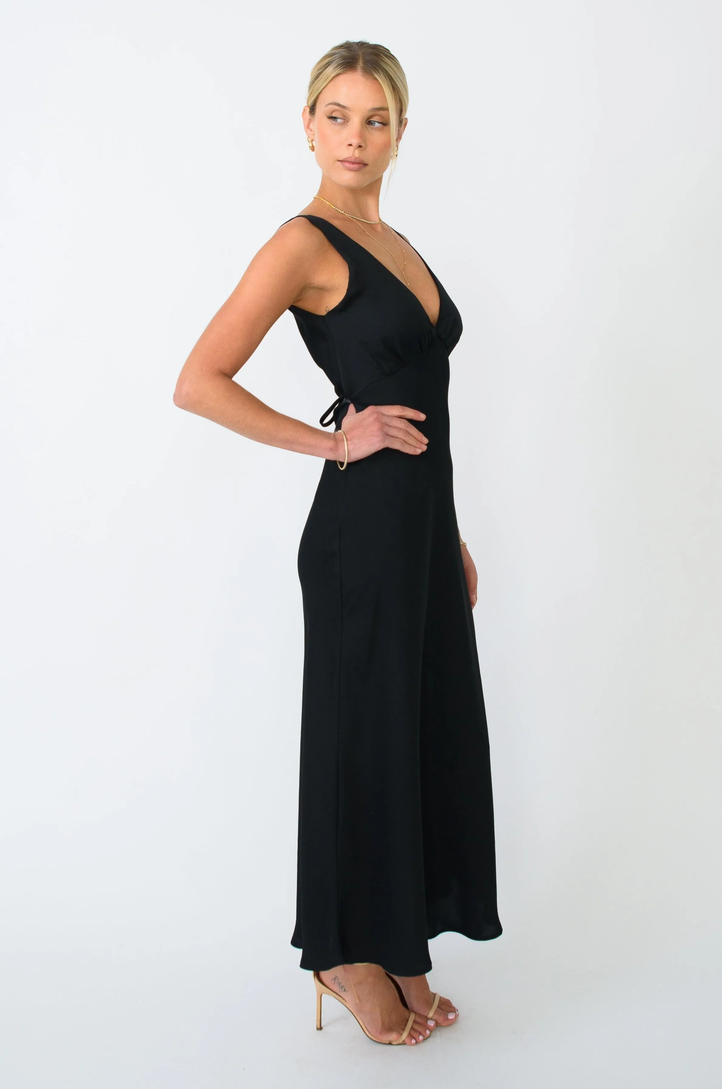Charlie Dress in Black sold by RESA product image thumbnail 4