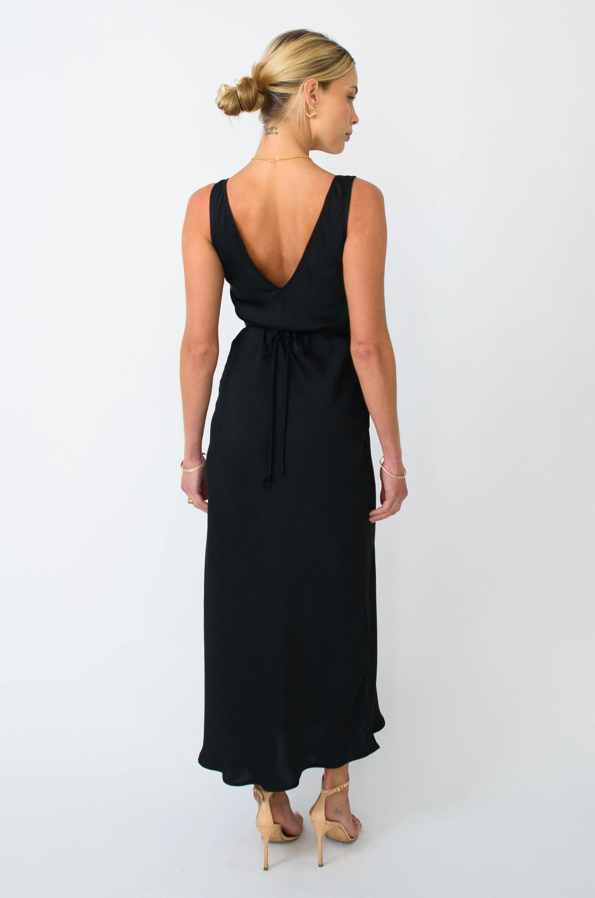 Charlie Dress in Black sold by RESA product image thumbnail 5