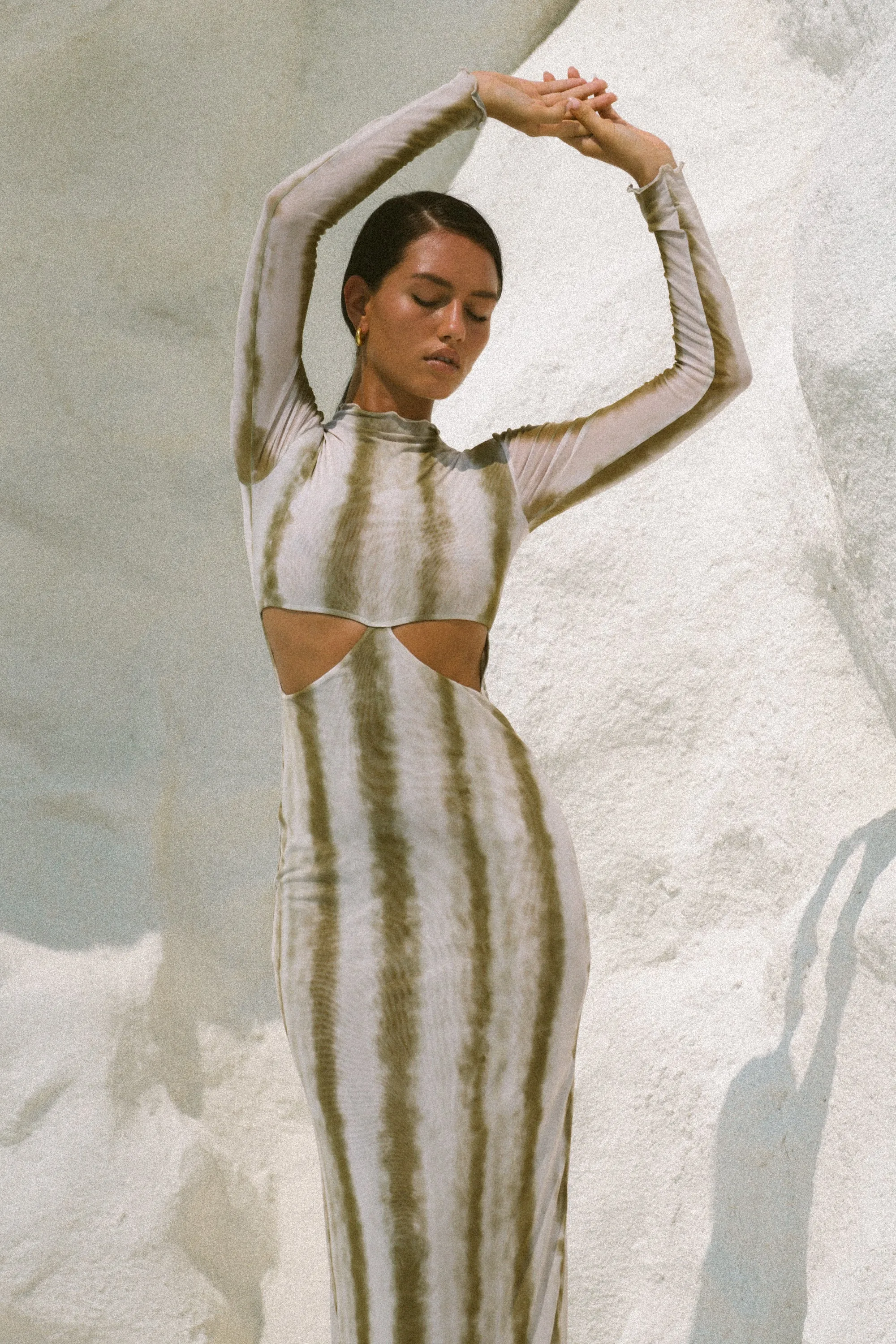 Audrey Dress in Dune sold by RESA