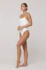 Dominick One Piece Swimsuit in White sold by RESA