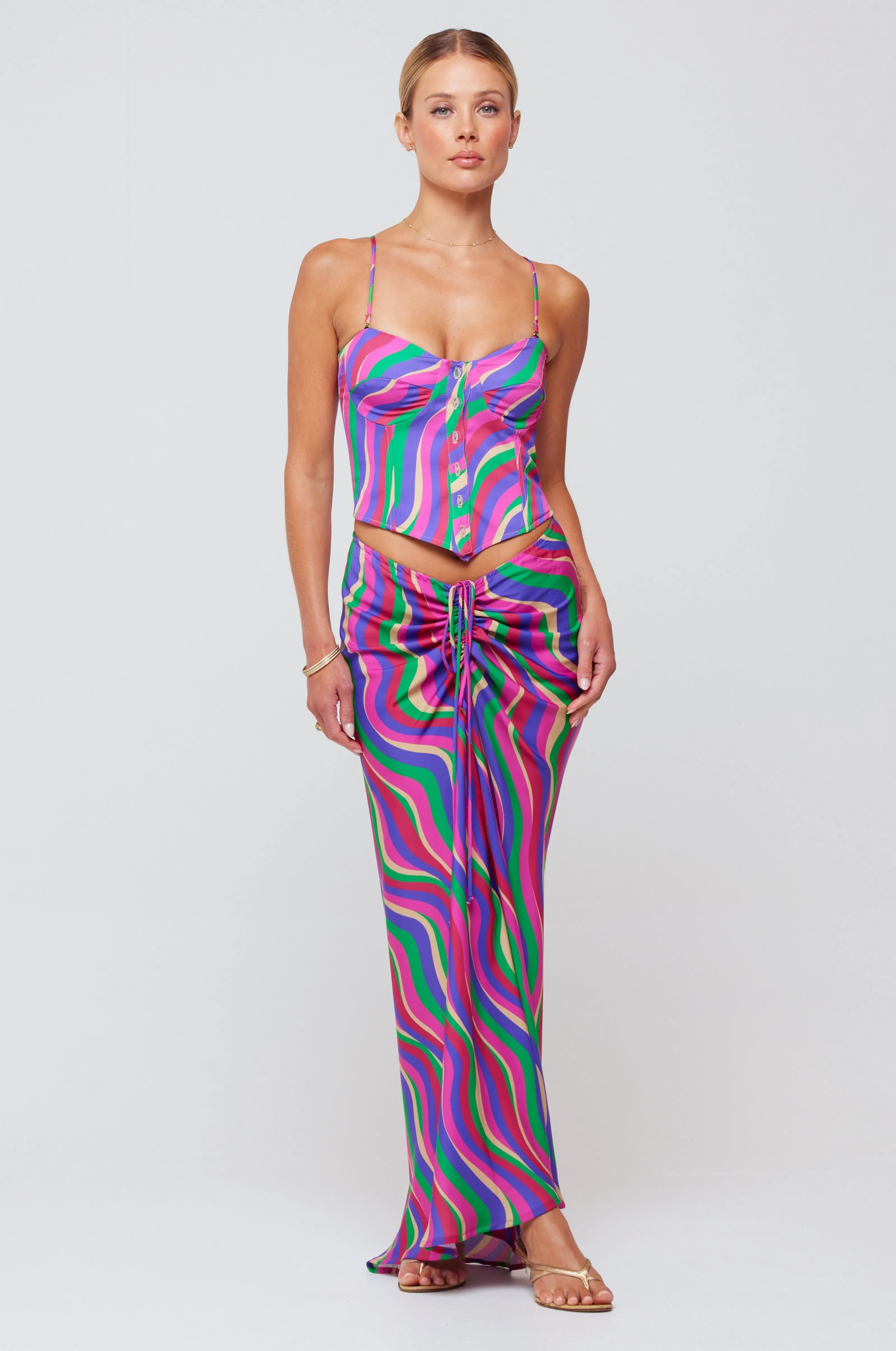 Ziggy Skirt in Candy sold by RESA