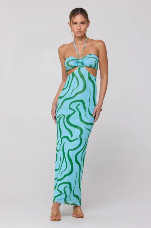 Phoebe Dress in Milos sold by RESA