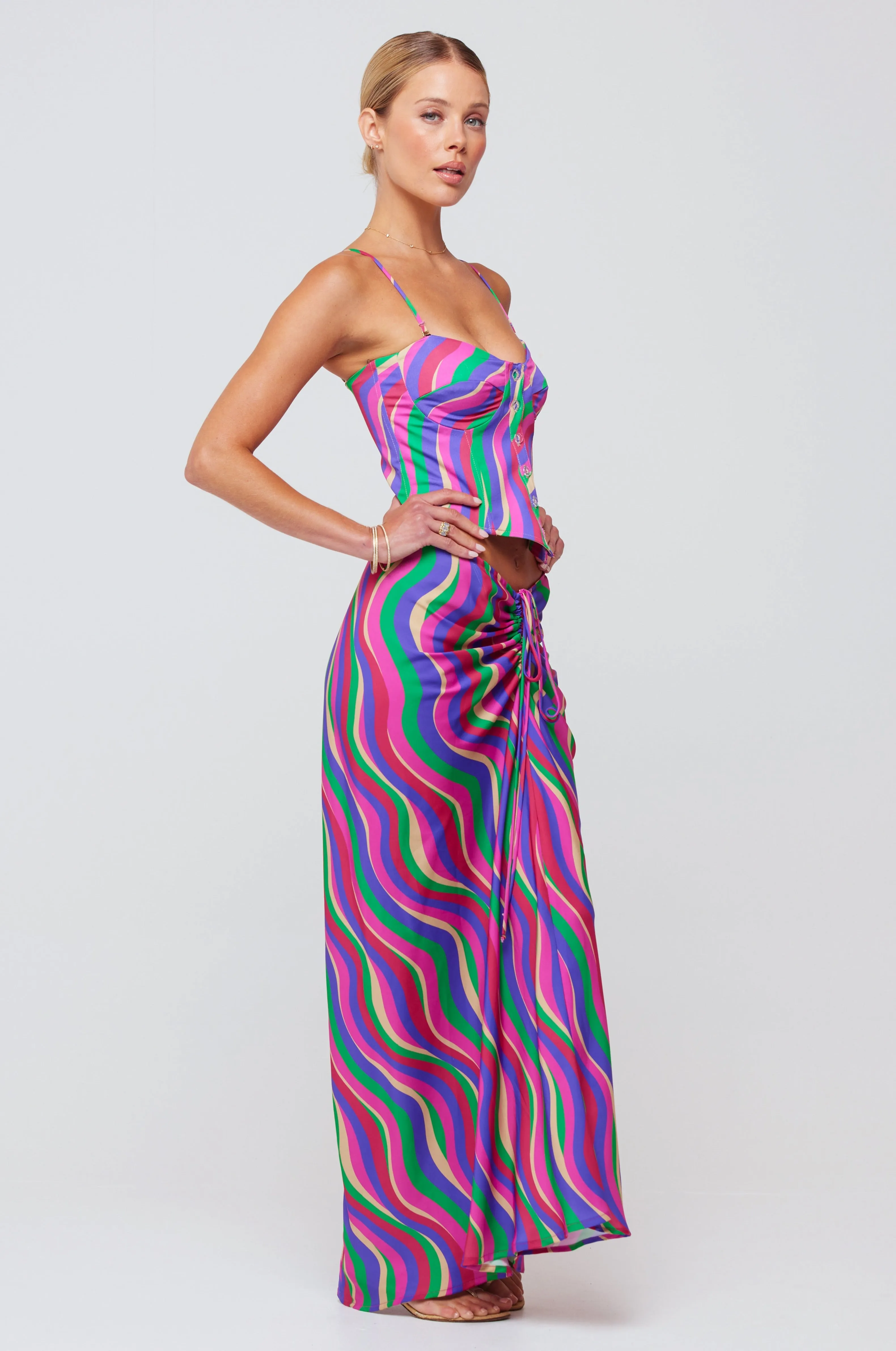 Sienna Corset in Candy sold by RESA product image thumbnail 3