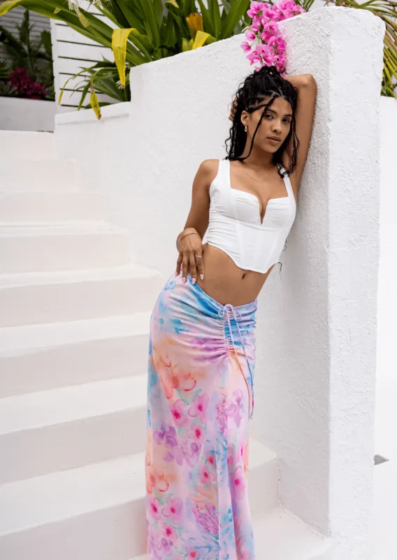 Ziggy Skirt in Serene sold by RESA