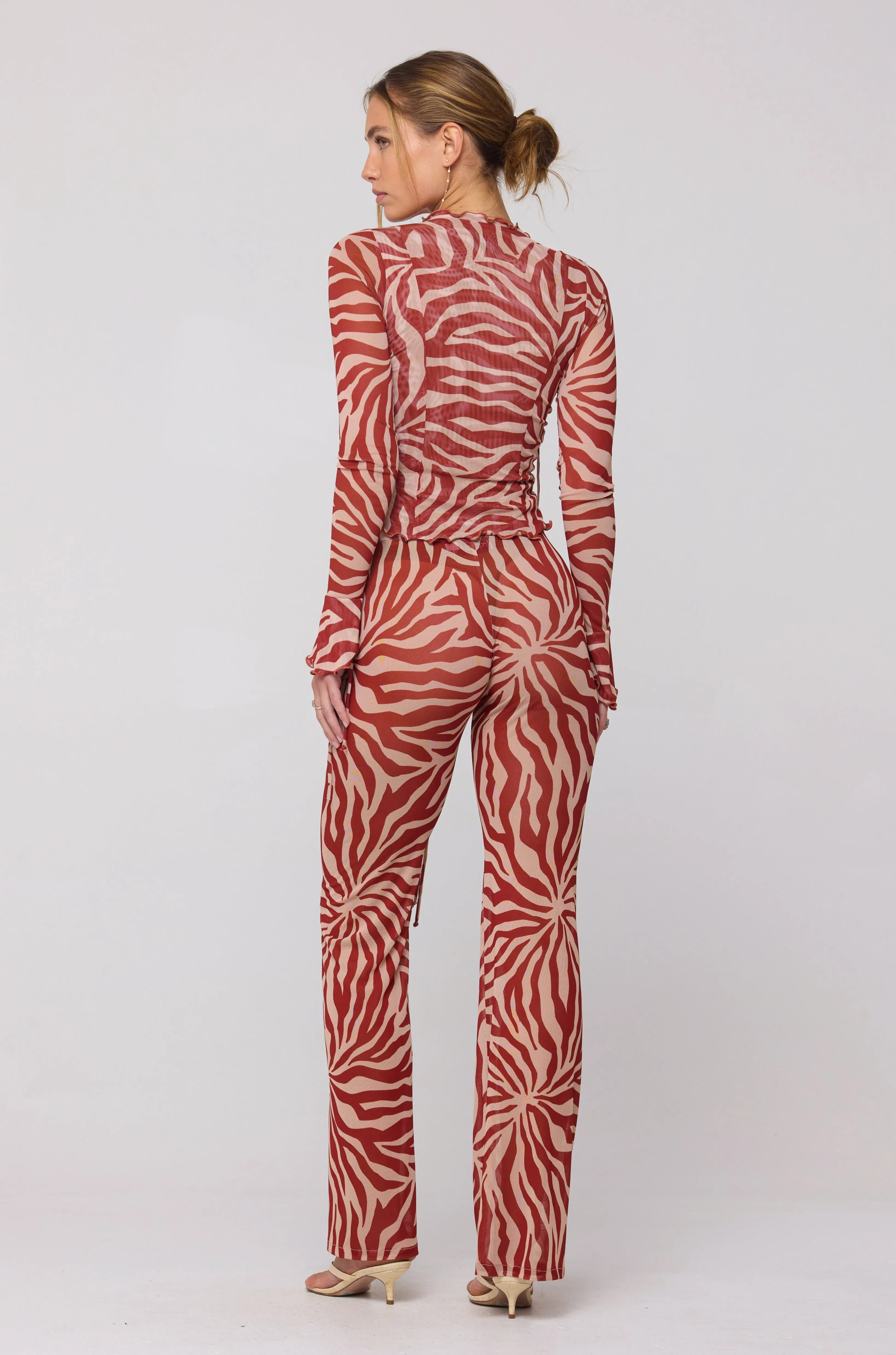 Mallory Pant in Auburn sold by RESA product image thumbnail 4