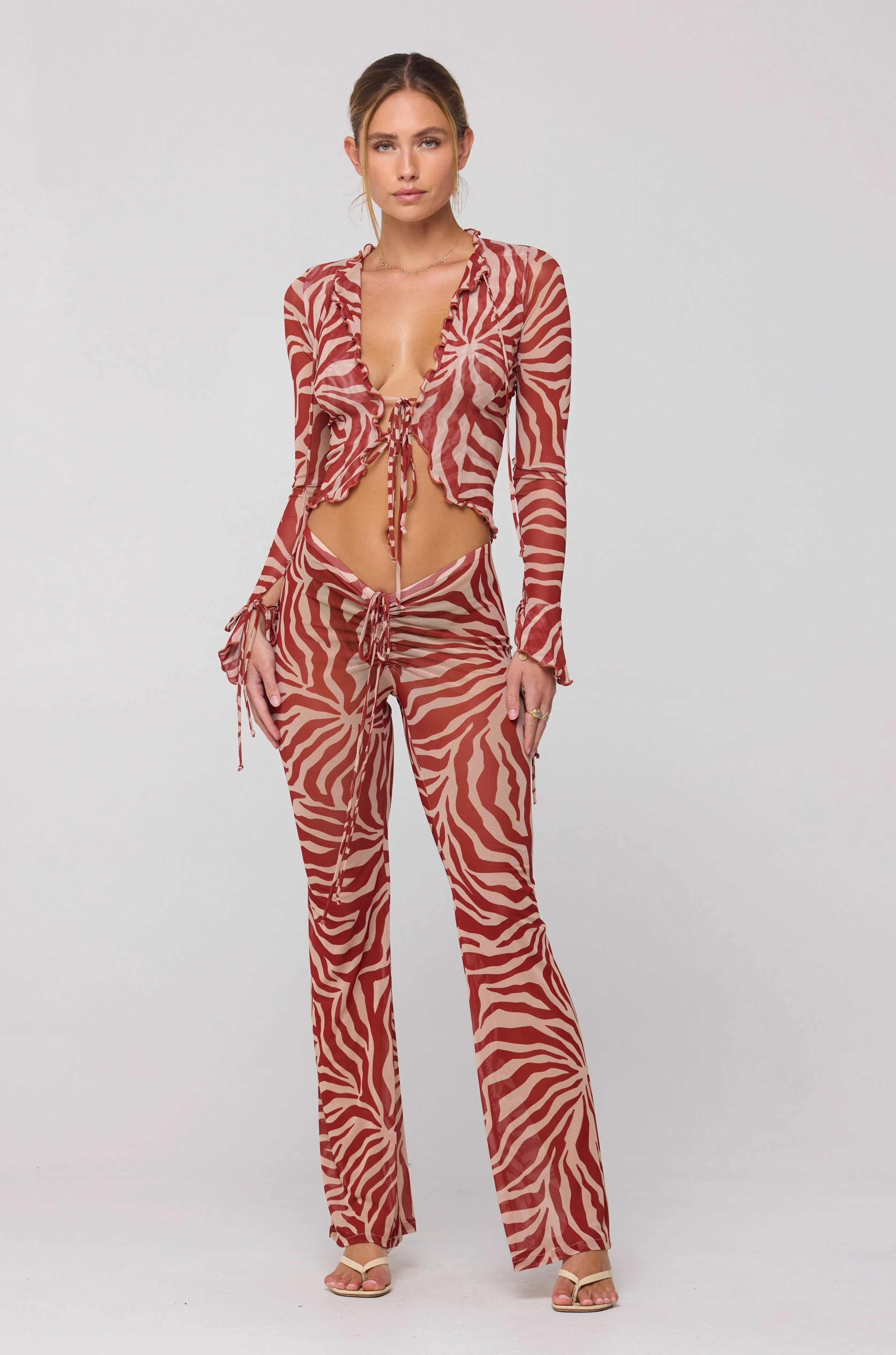 Mallory Pant in Auburn sold by RESA product image thumbnail 2