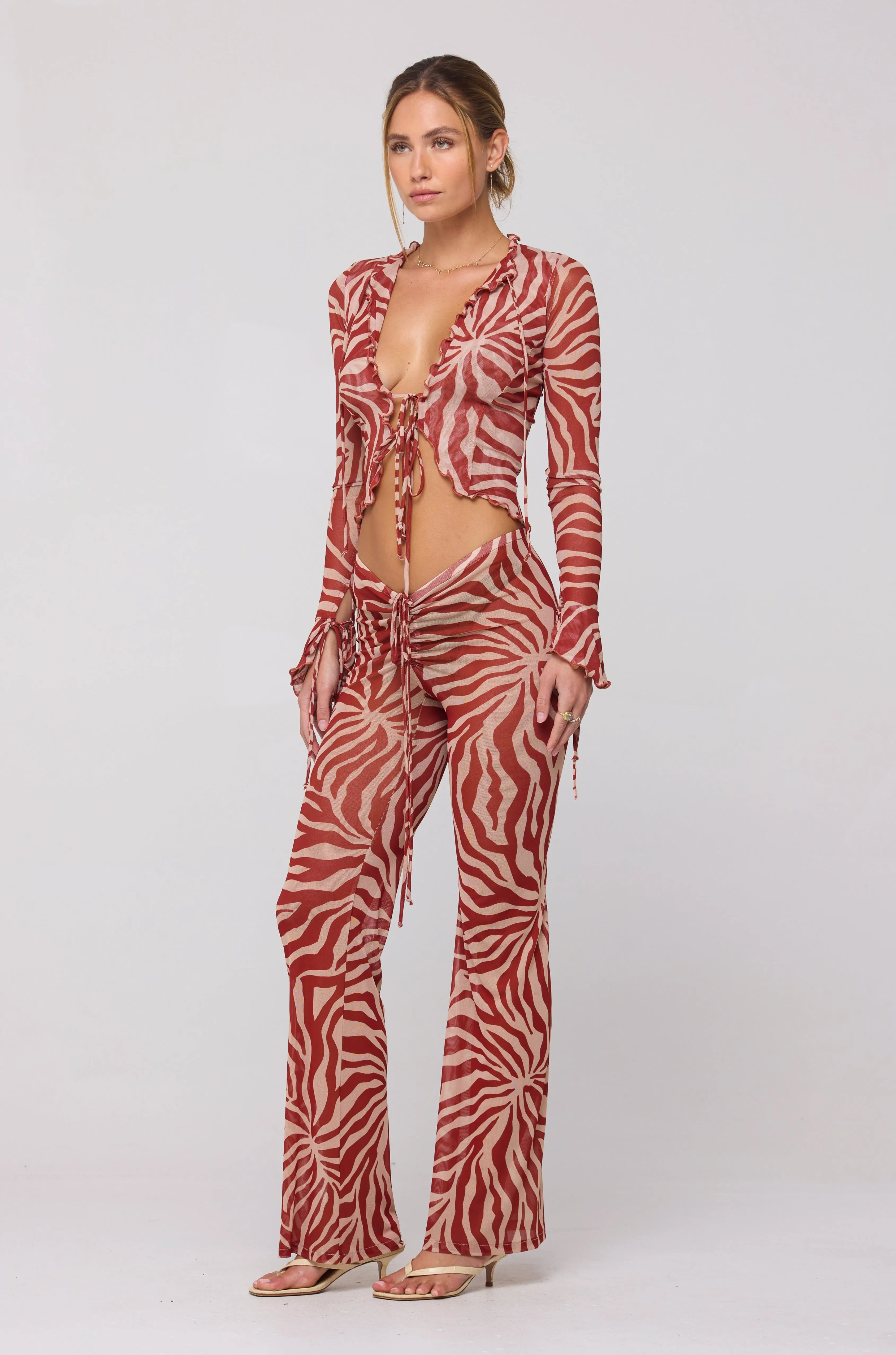 Mallory Pant in Auburn sold by RESA product image thumbnail 3