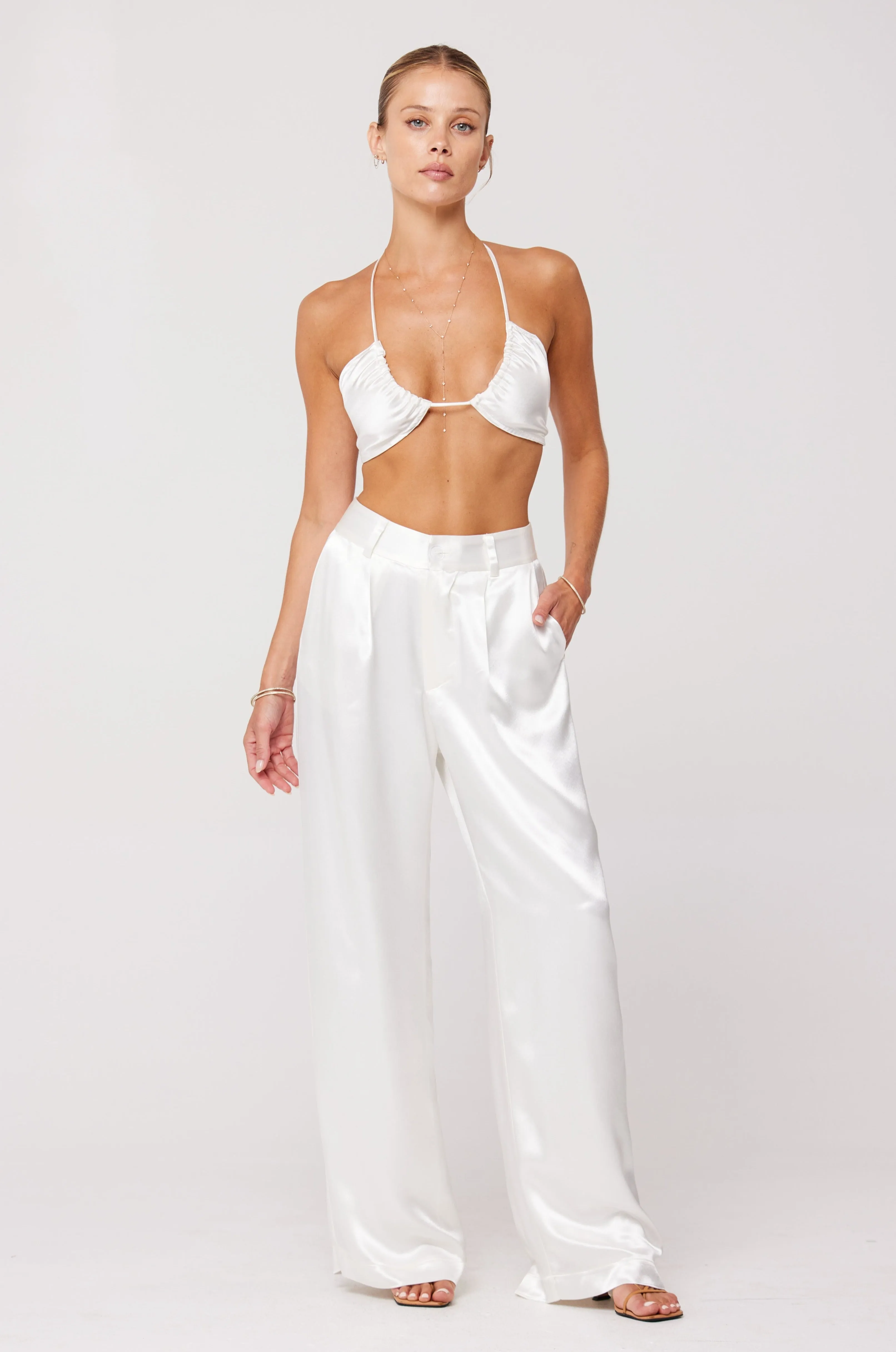 Sasha Trouser in Pearl sold by RESA product image thumbnail 4