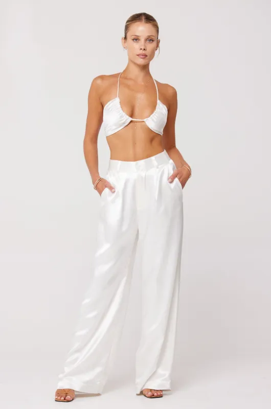 Sasha Trouser in Pearl sold by RESA