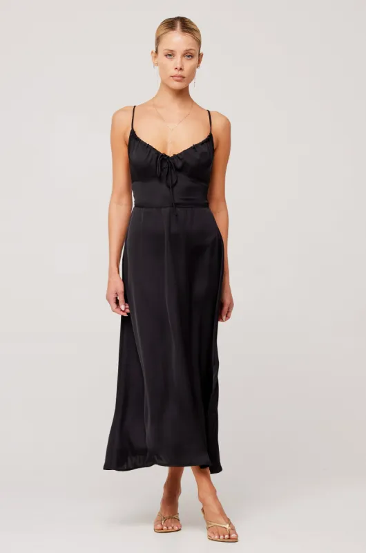 Kaitlyn Midi in Black sold by RESA