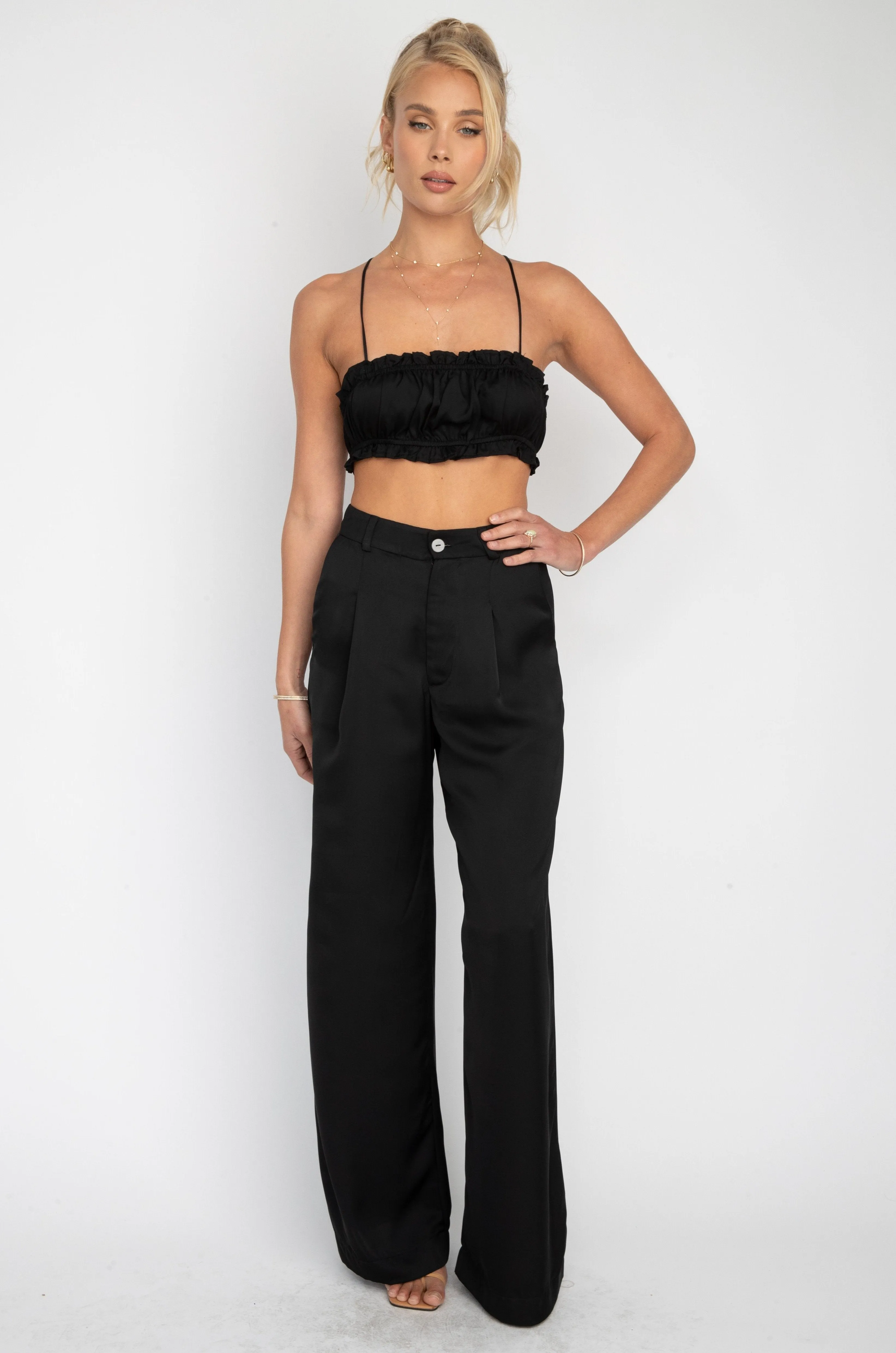 Sasha Trouser in Black sold by RESA product image thumbnail 4