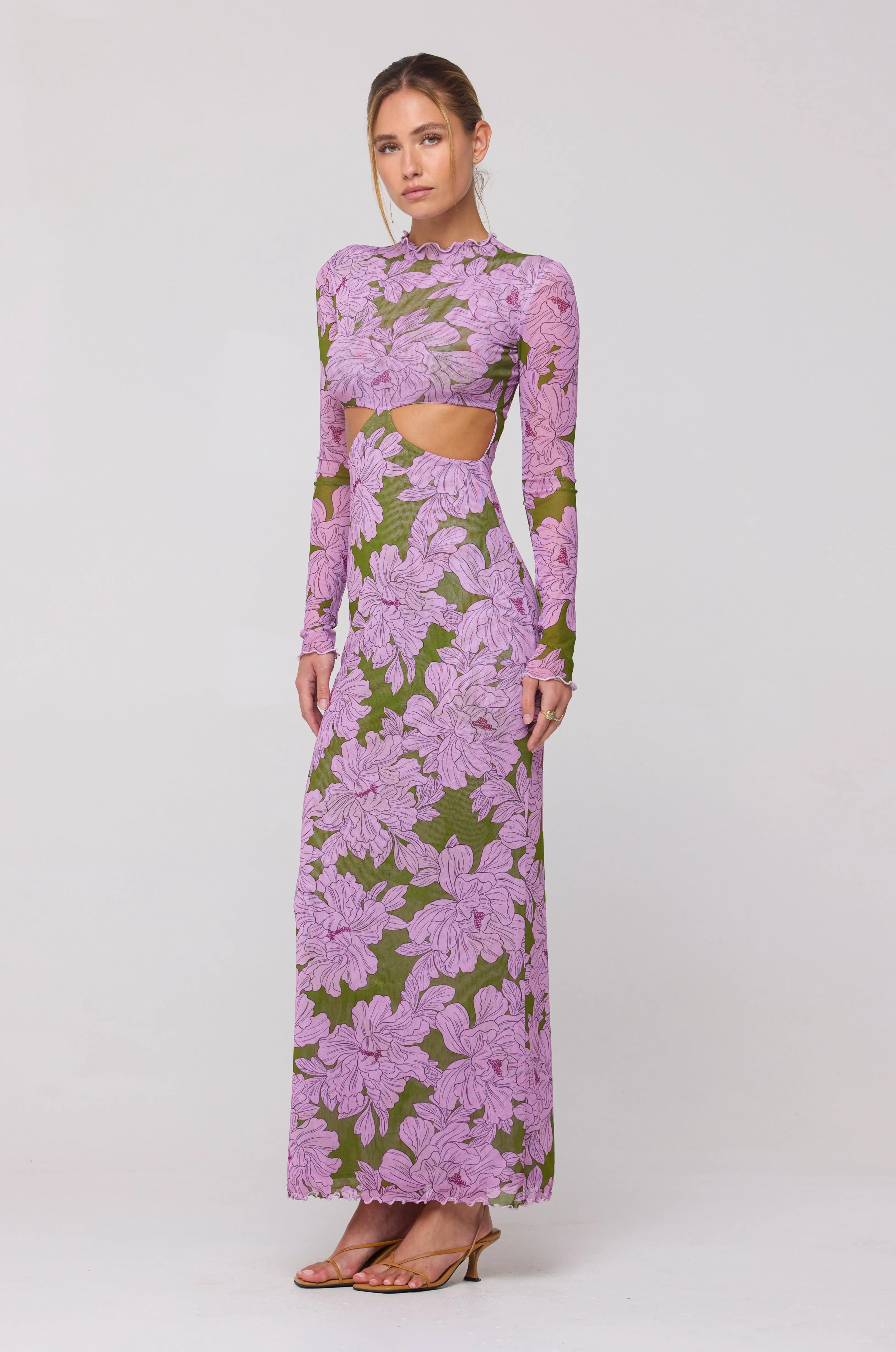 Audrey Dress in Aster sold by RESA product image thumbnail 3