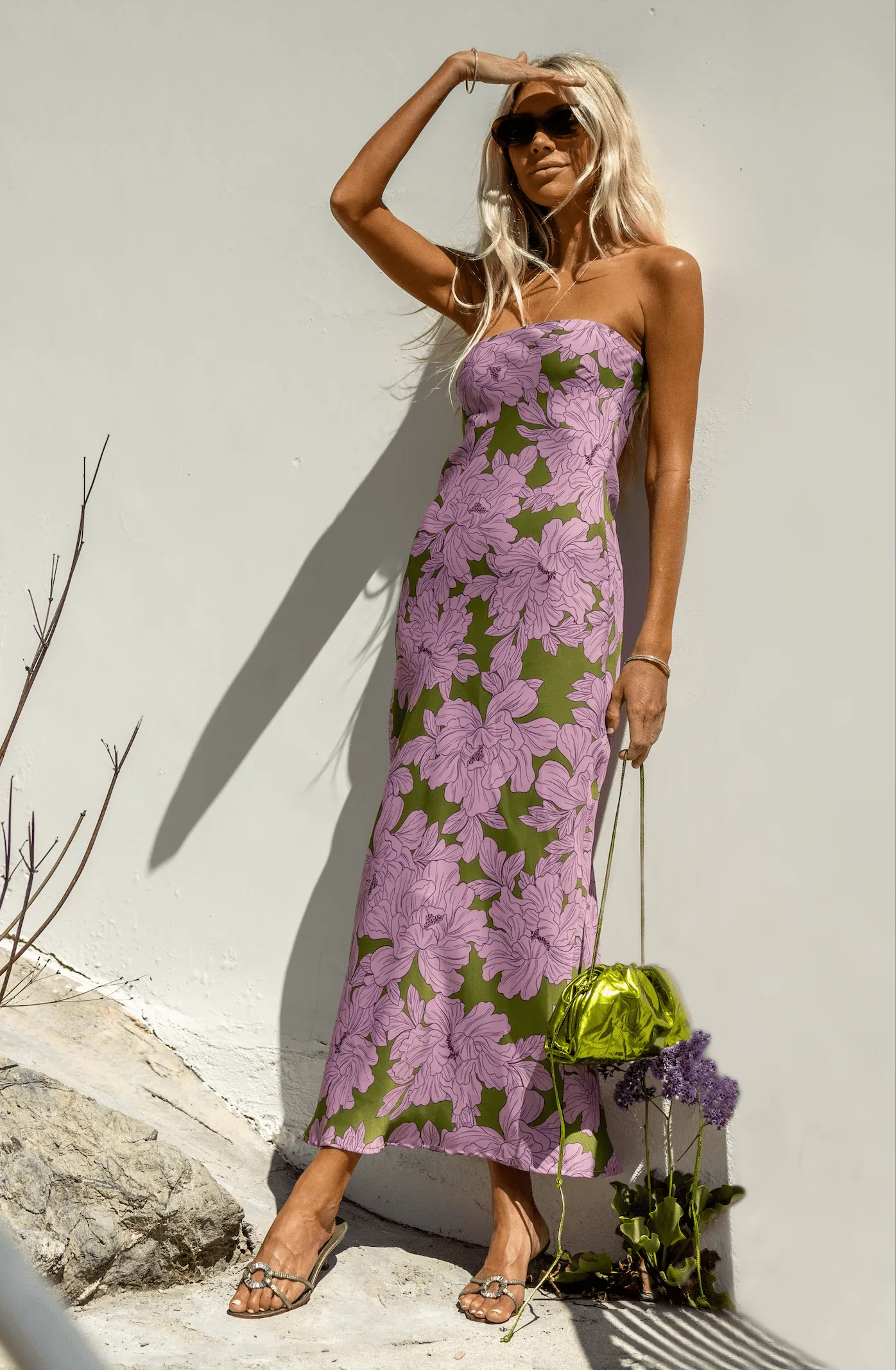 Anna Slip in Aster sold by RESA