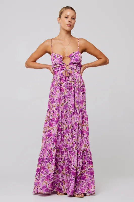 Gabi Maxi in Lilac sold by RESA