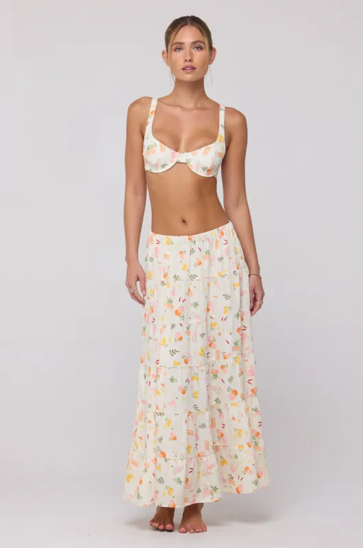 Juliana Skirt in Aperitivo sold by RESA