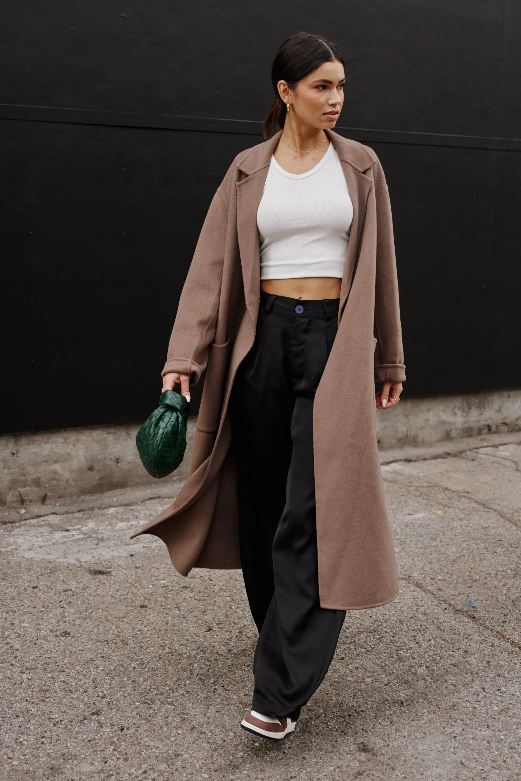 Ryder Coat in Taupe sold by RESA product image thumbnail 3