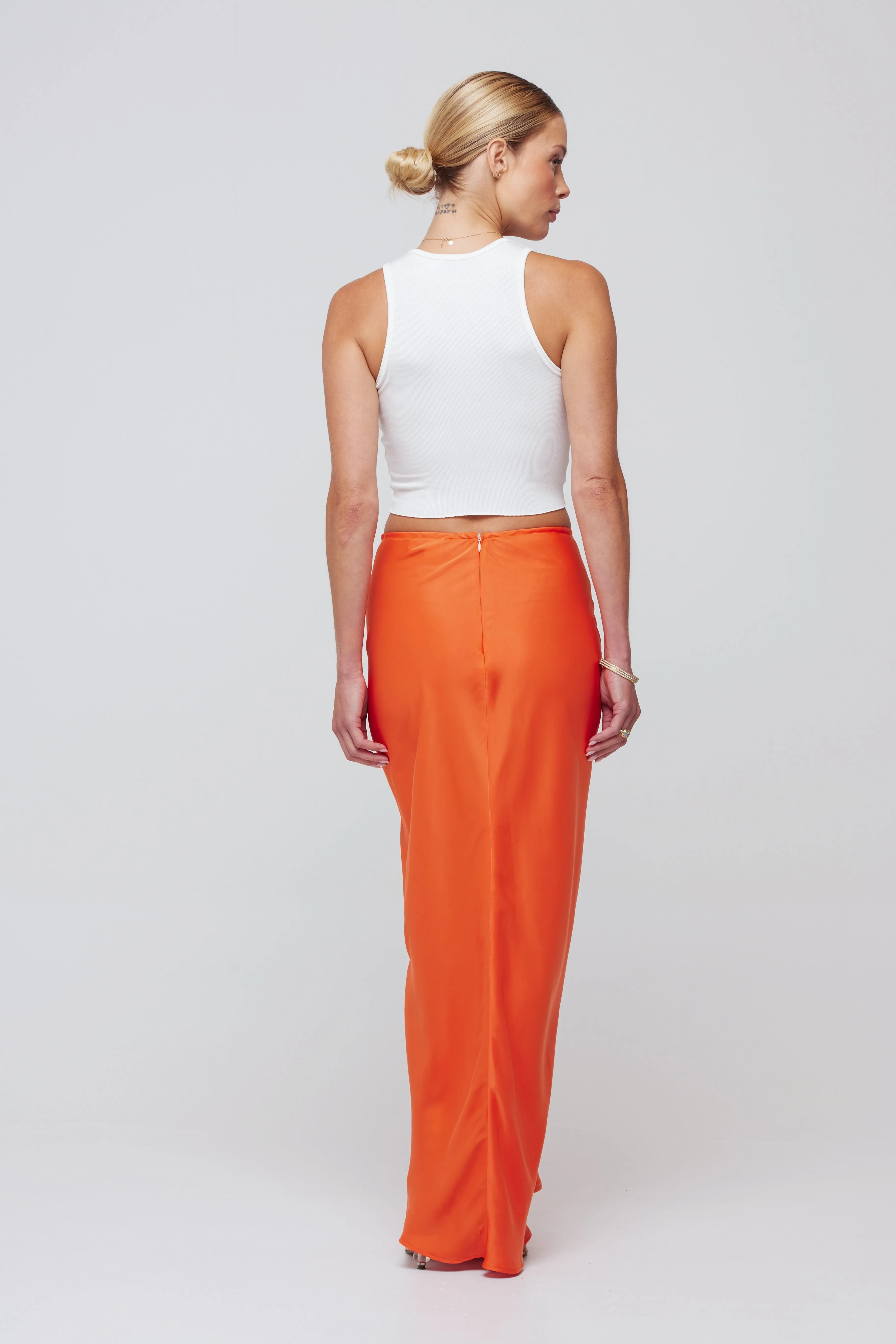 Ziggy Skirt in Papaya sold by RESA product image thumbnail 3