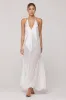 Goddess Maxi Dress in White sold by RESA