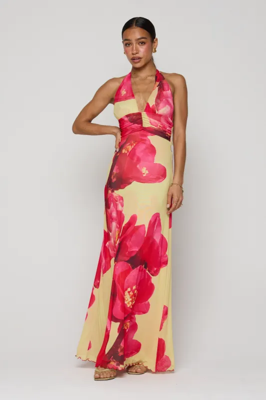 Chelsea Maxi Dress in Crawford sold by RESA