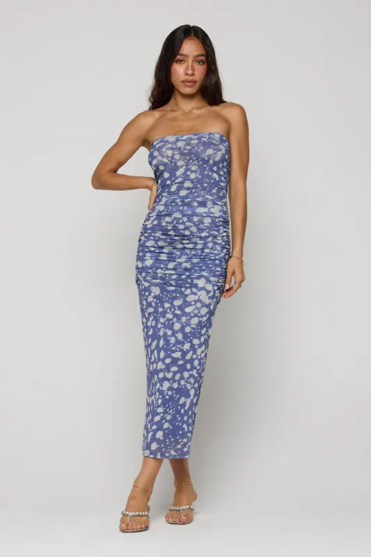 Kristina Mesh Midi in Cove sold by RESA