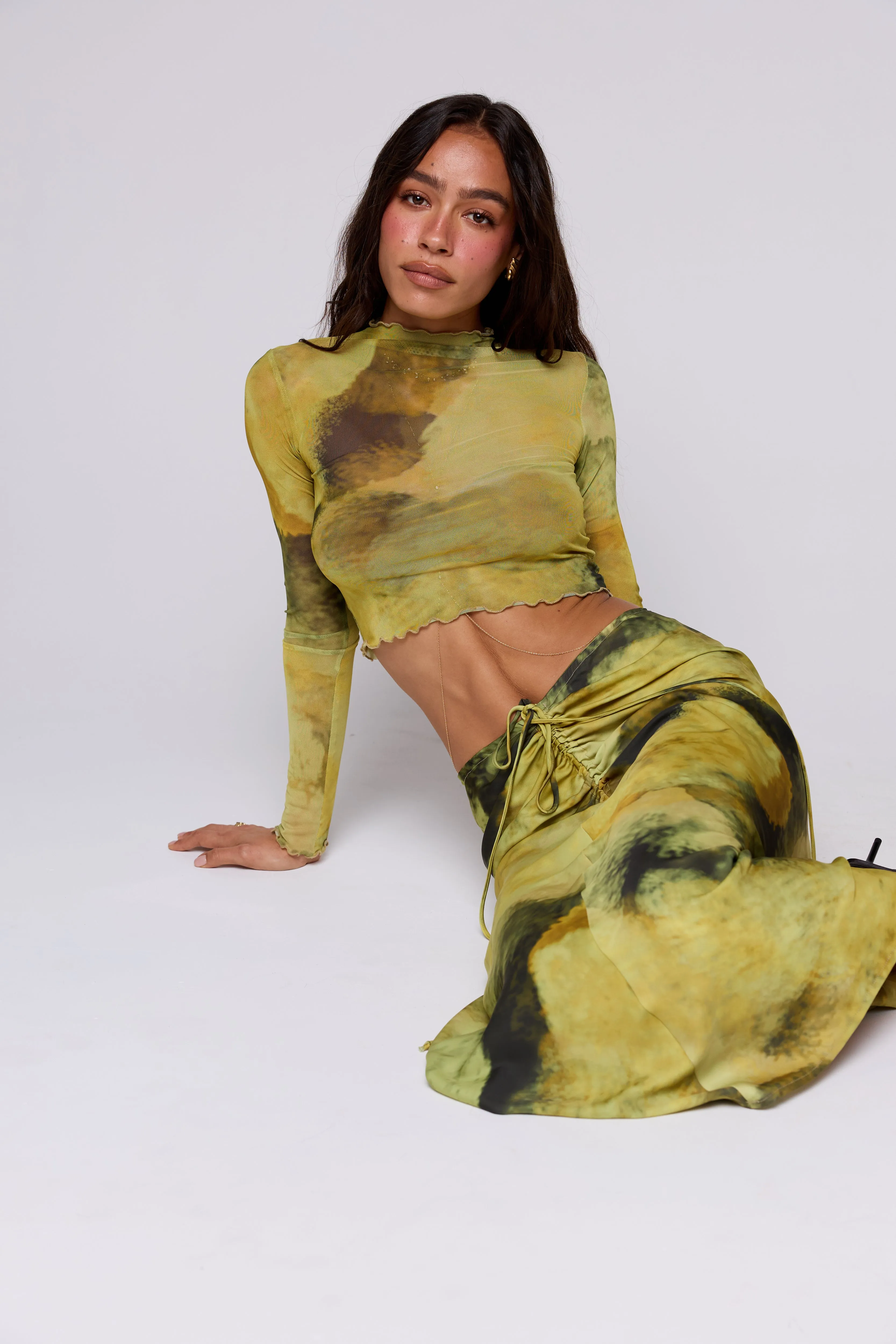 Ziggy Skirt in Moonshadow sold by RESA product image thumbnail 2