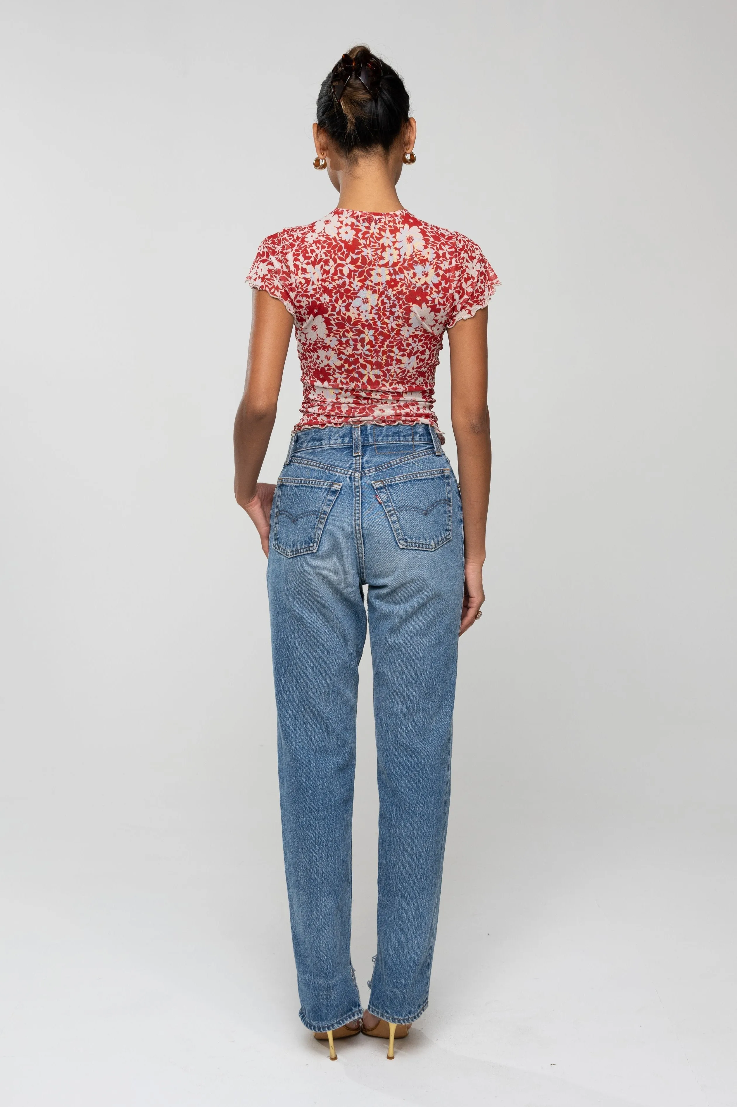 Desi Top in Magnolia sold by RESA product image thumbnail 5