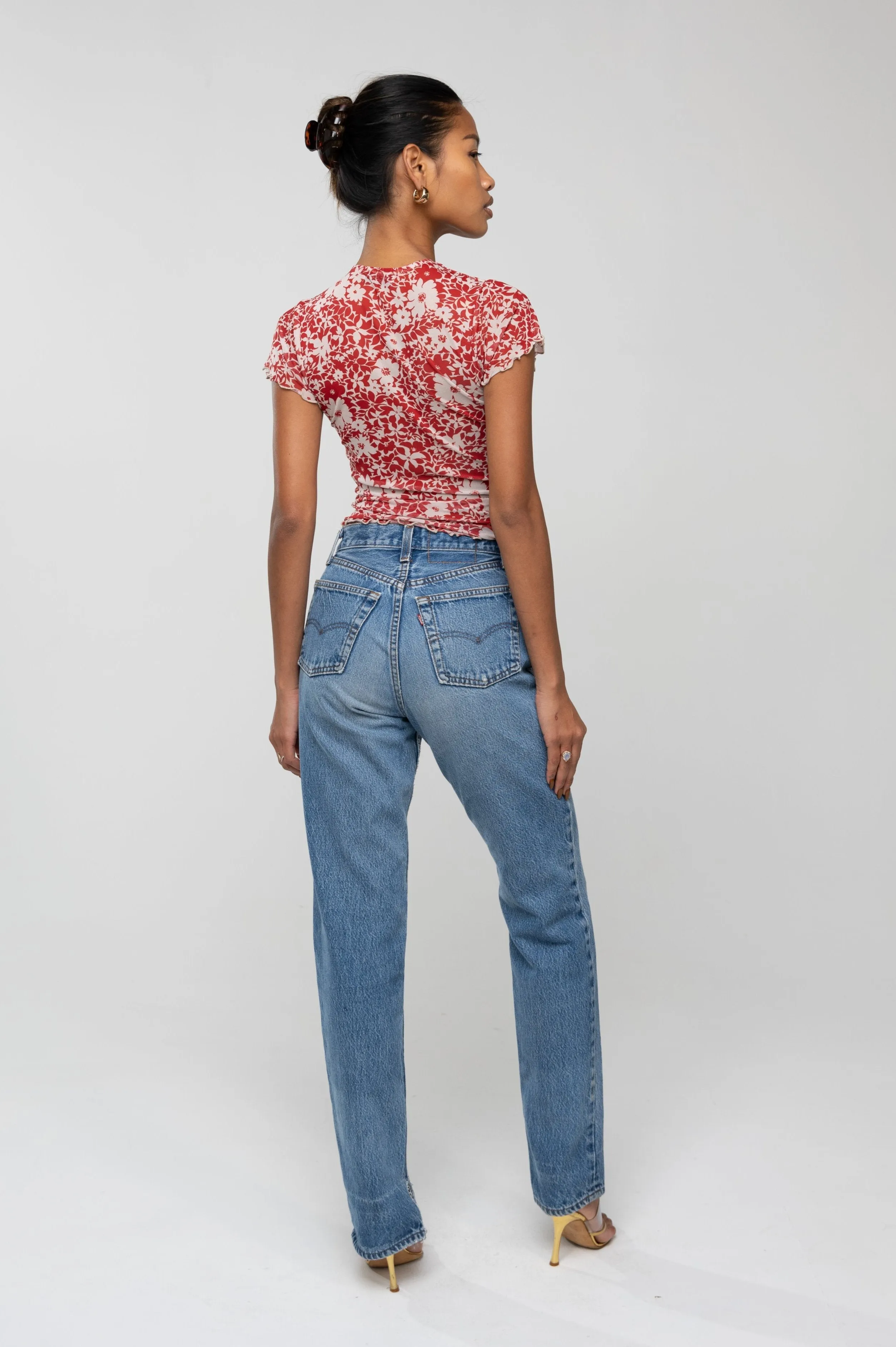 Desi Top in Magnolia sold by RESA product image thumbnail 2