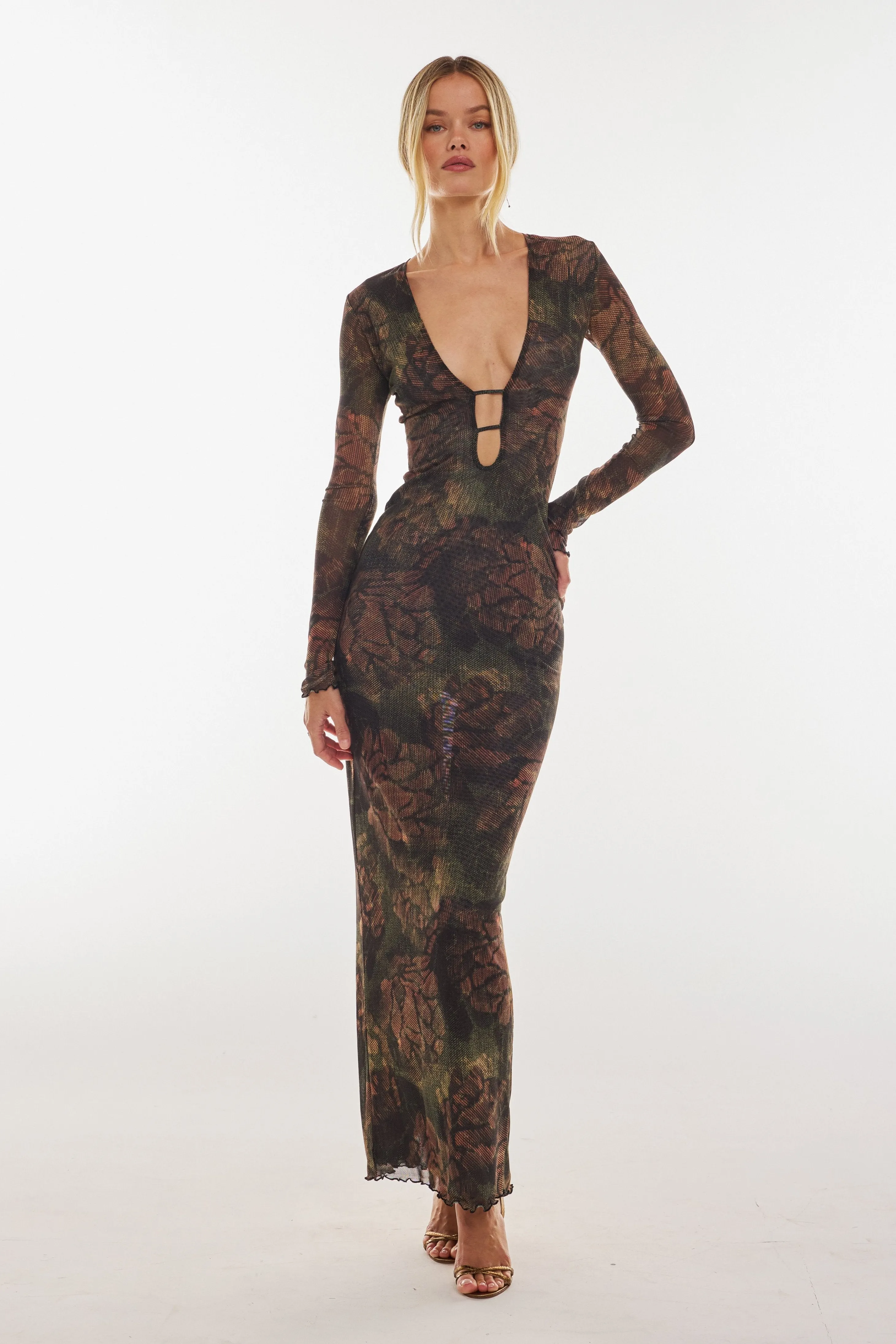 Esme Dress in Autumn sold by RESA