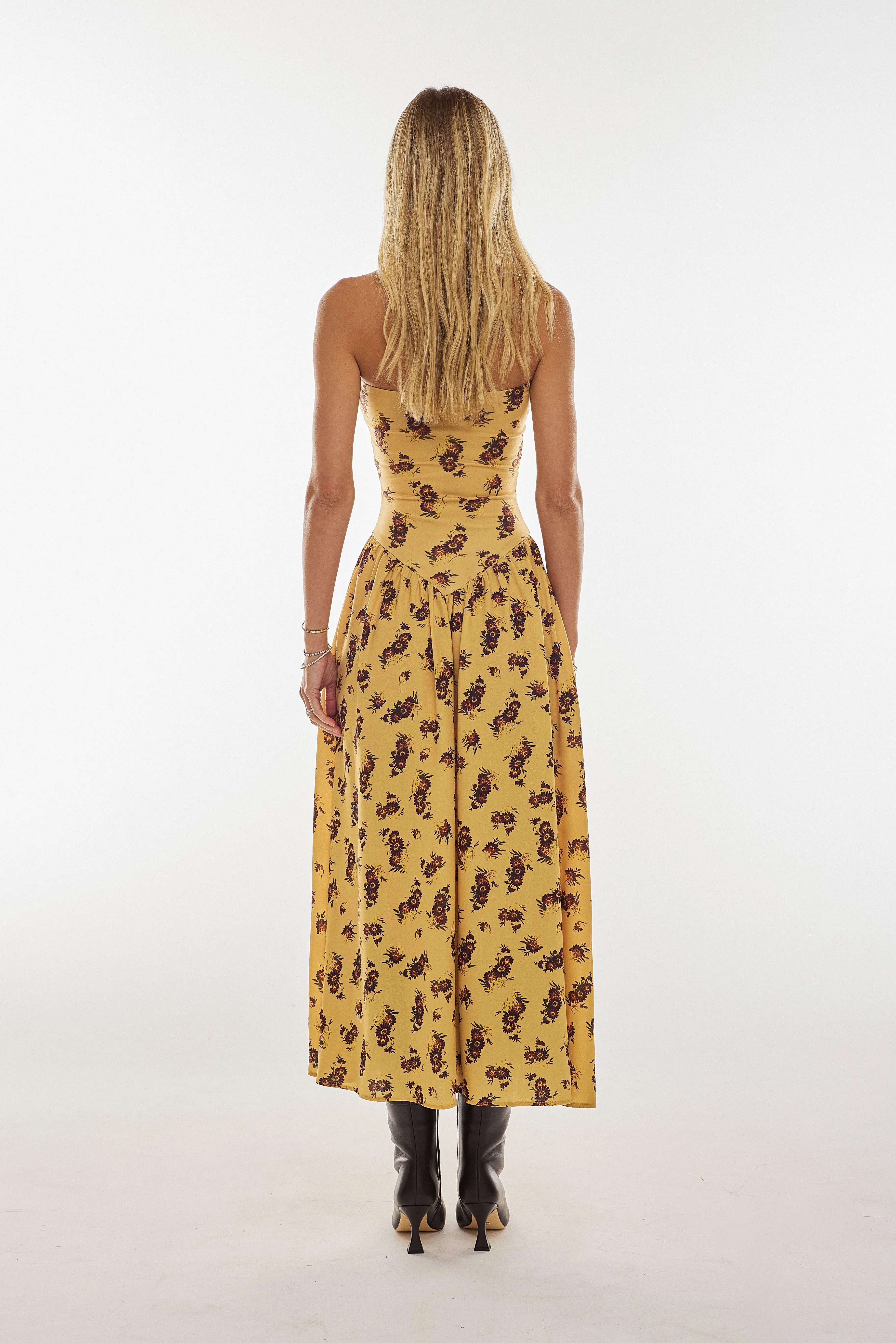 Mackenzie Dress in Dandelion sold by RESA product image thumbnail 4
