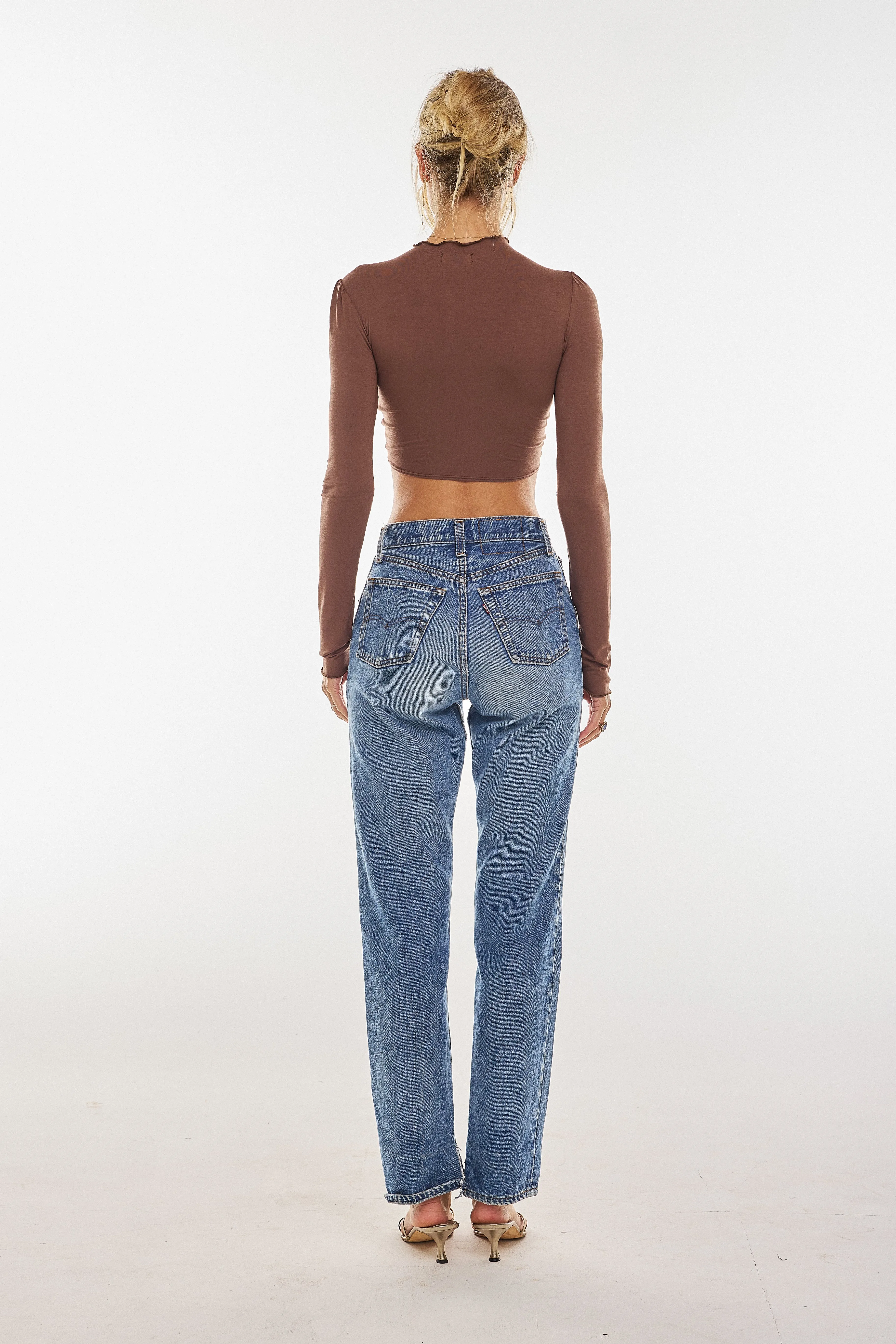 Shelby Top in Toffee sold by RESA product image thumbnail 3