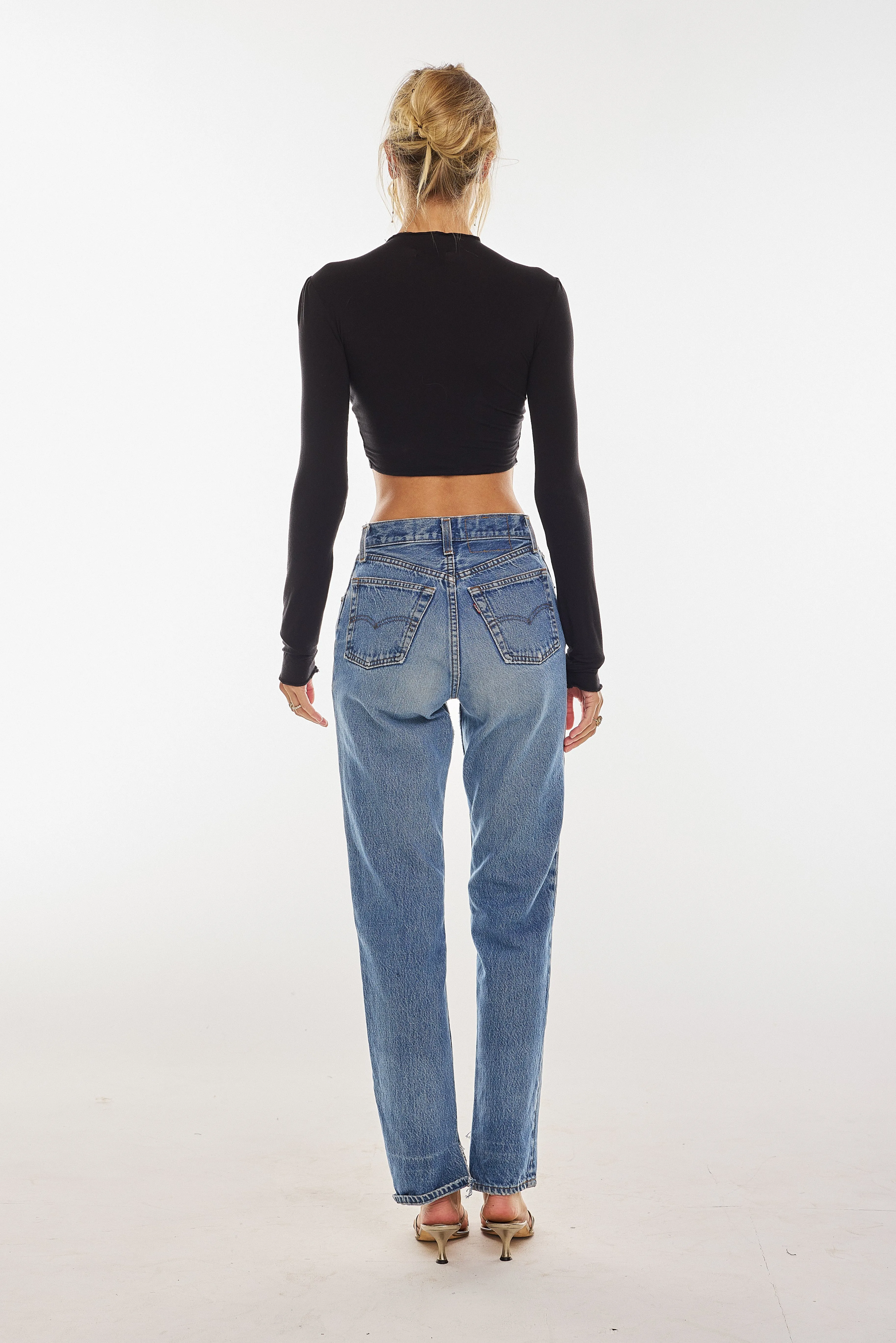 Shelby Top Second Skin in Black sold by RESA product image thumbnail 3