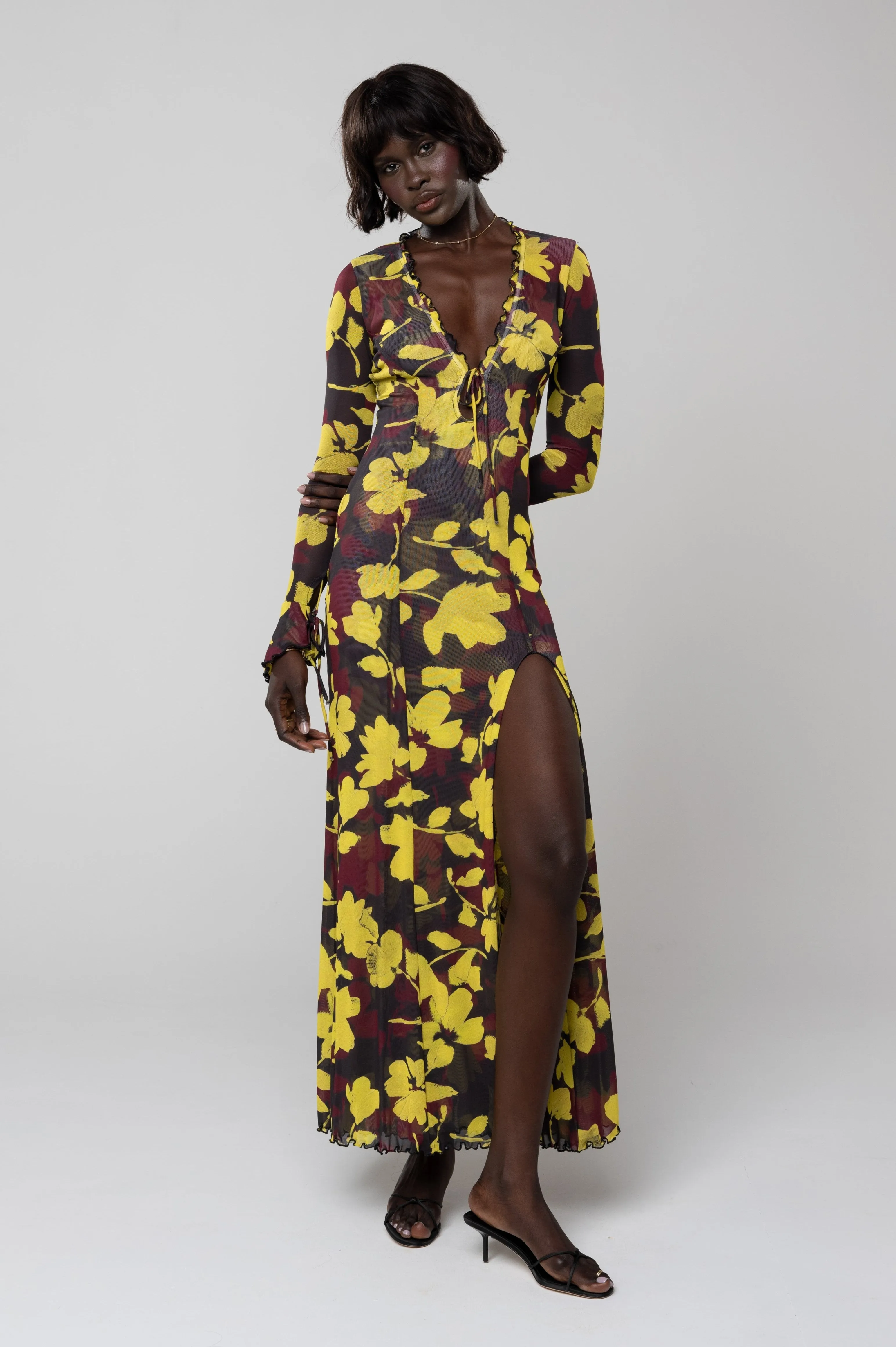 Lennon Maxi in Sangria- Archive sold by RESA product image thumbnail 5