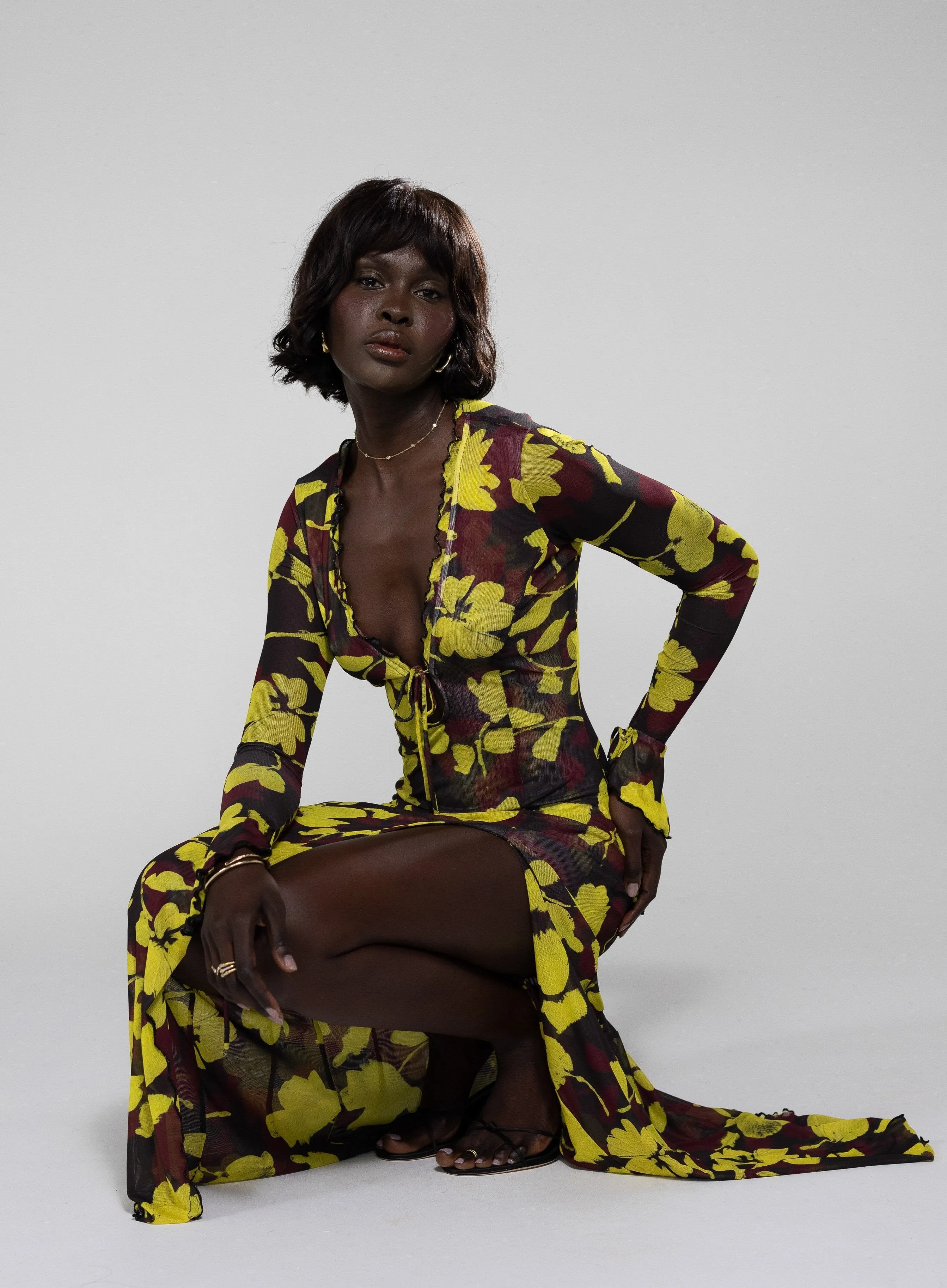 Lennon Maxi in Sangria- Archive sold by RESA product image thumbnail 3