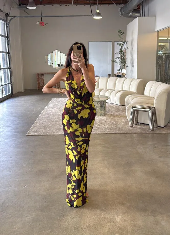 Fiona Dress in Sangria sold by RESA product image thumbnail 3