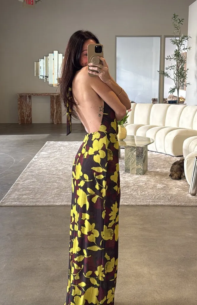 Fiona Dress in Sangria sold by RESA product image thumbnail 4