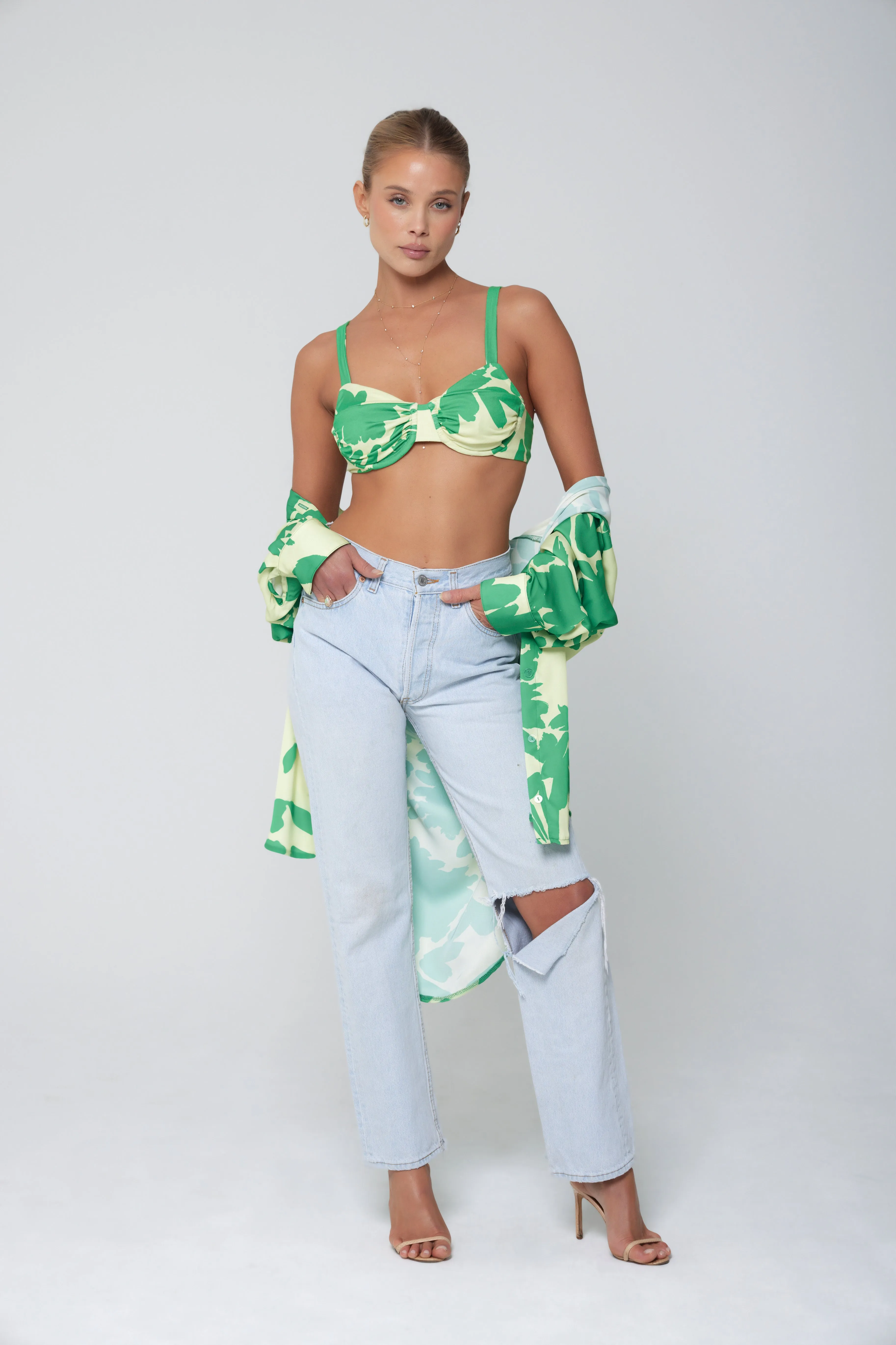 Pepper Bra Top in Rico- Archive sold by RESA product image thumbnail 5