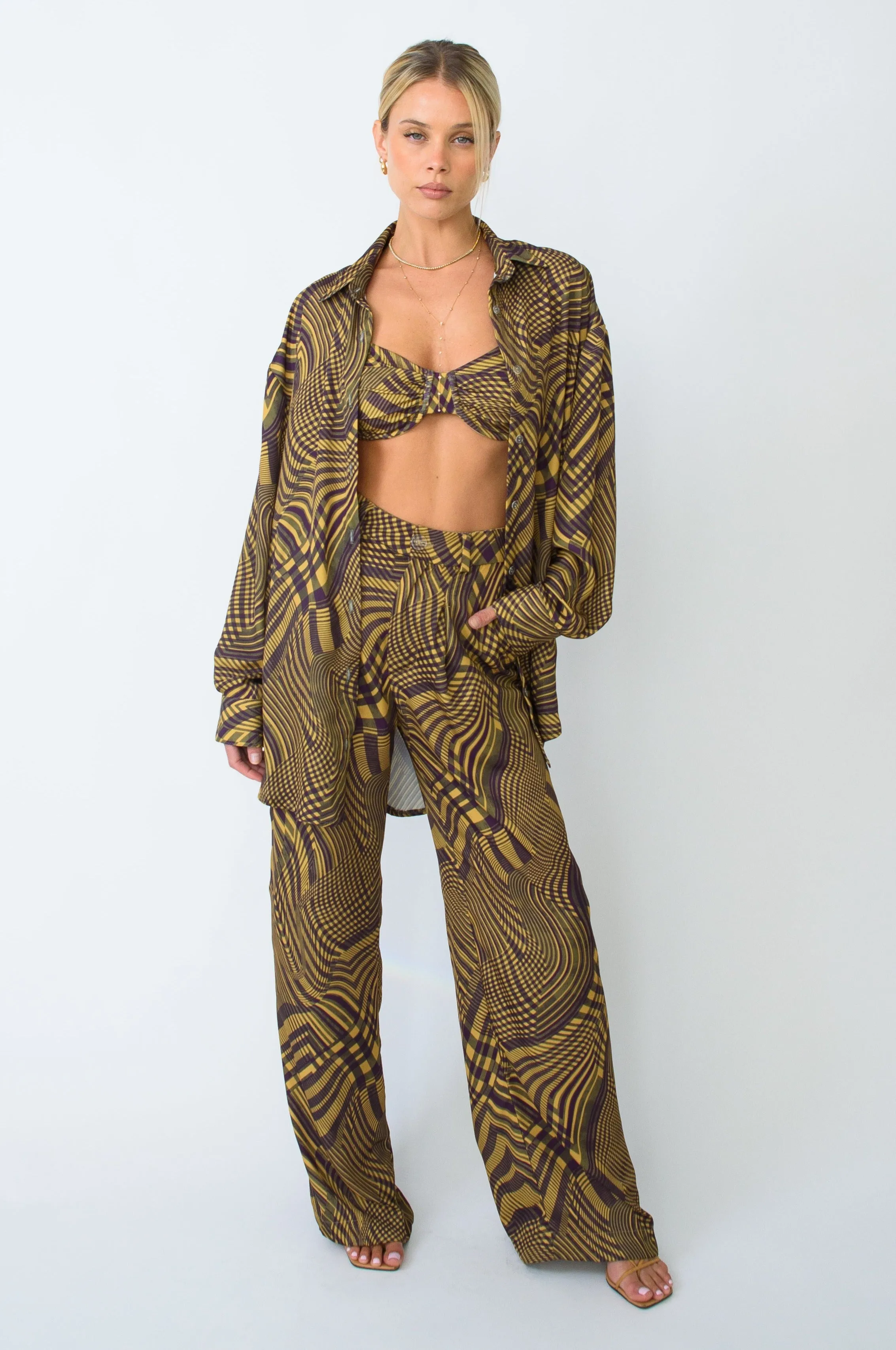 MONICA BLOUSE IN CLUELESS- SAMPLE SALE sold by RESA product image thumbnail 5