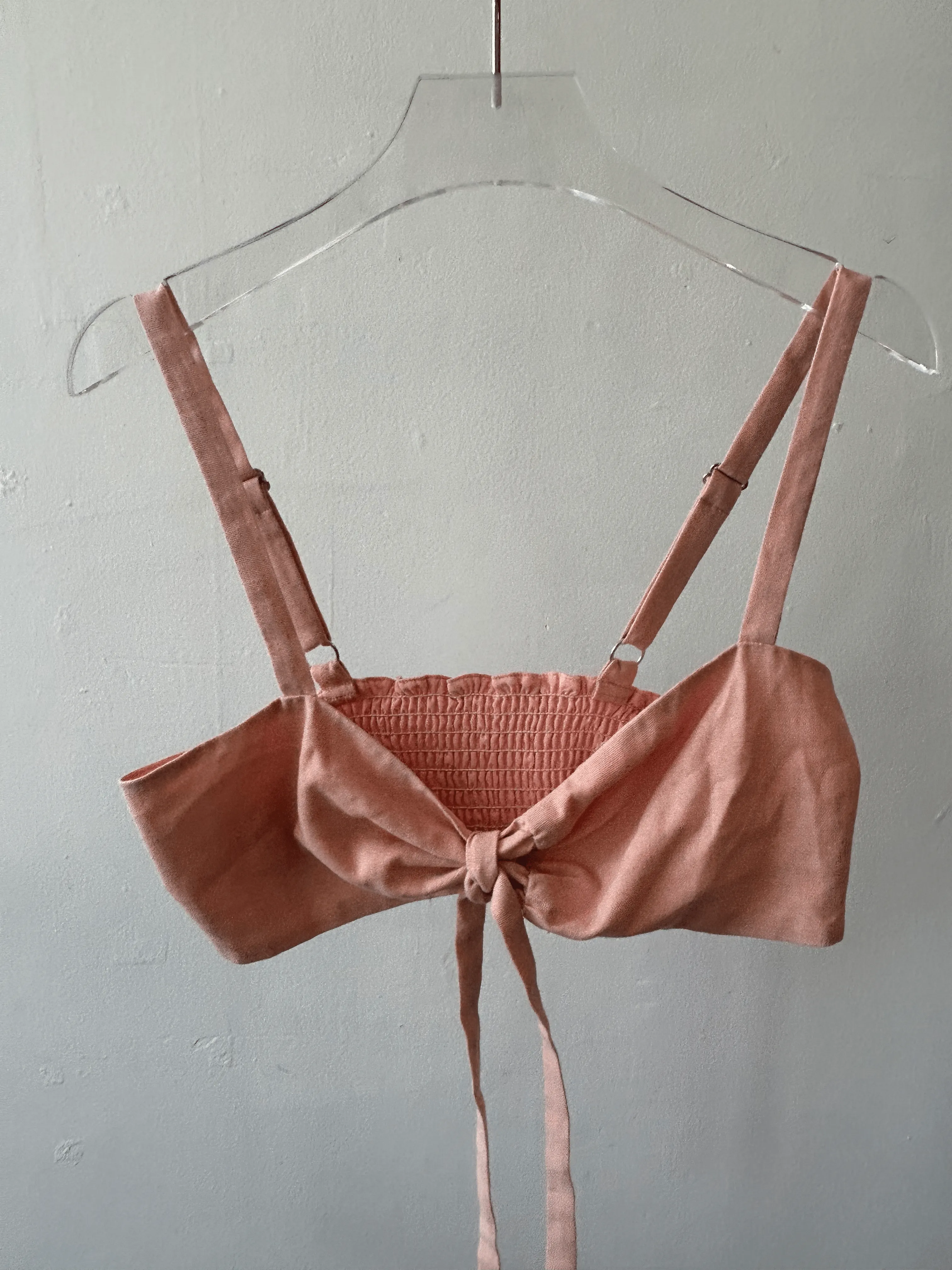 KATIE CROP IN BLUSH - SAMPLE SALE sold by RESA