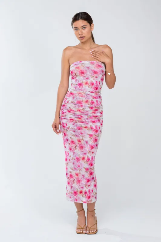 Kristina Midi in Petal sold by RESA