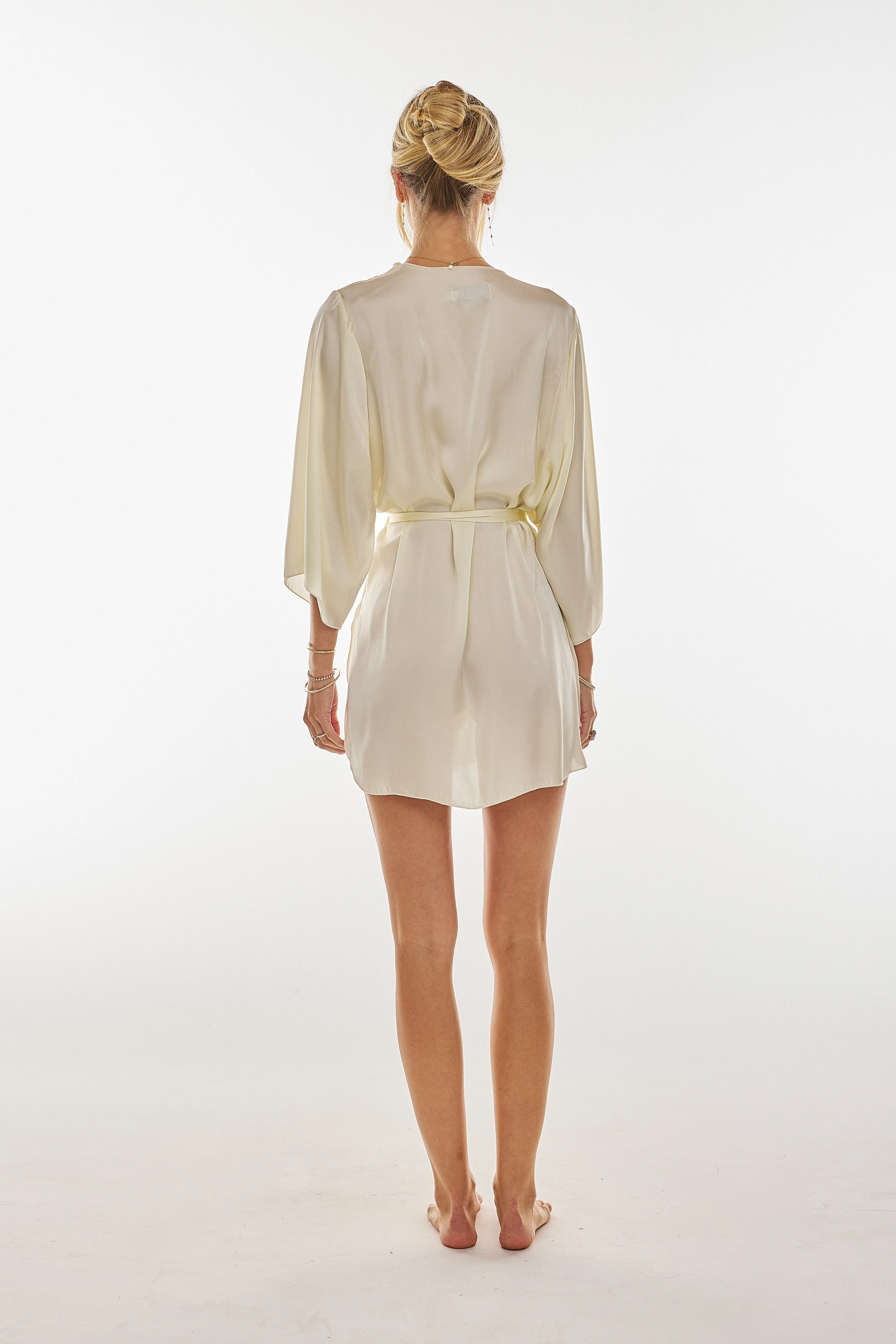 Pamela Robe in Vanilla sold by RESA product image thumbnail 5