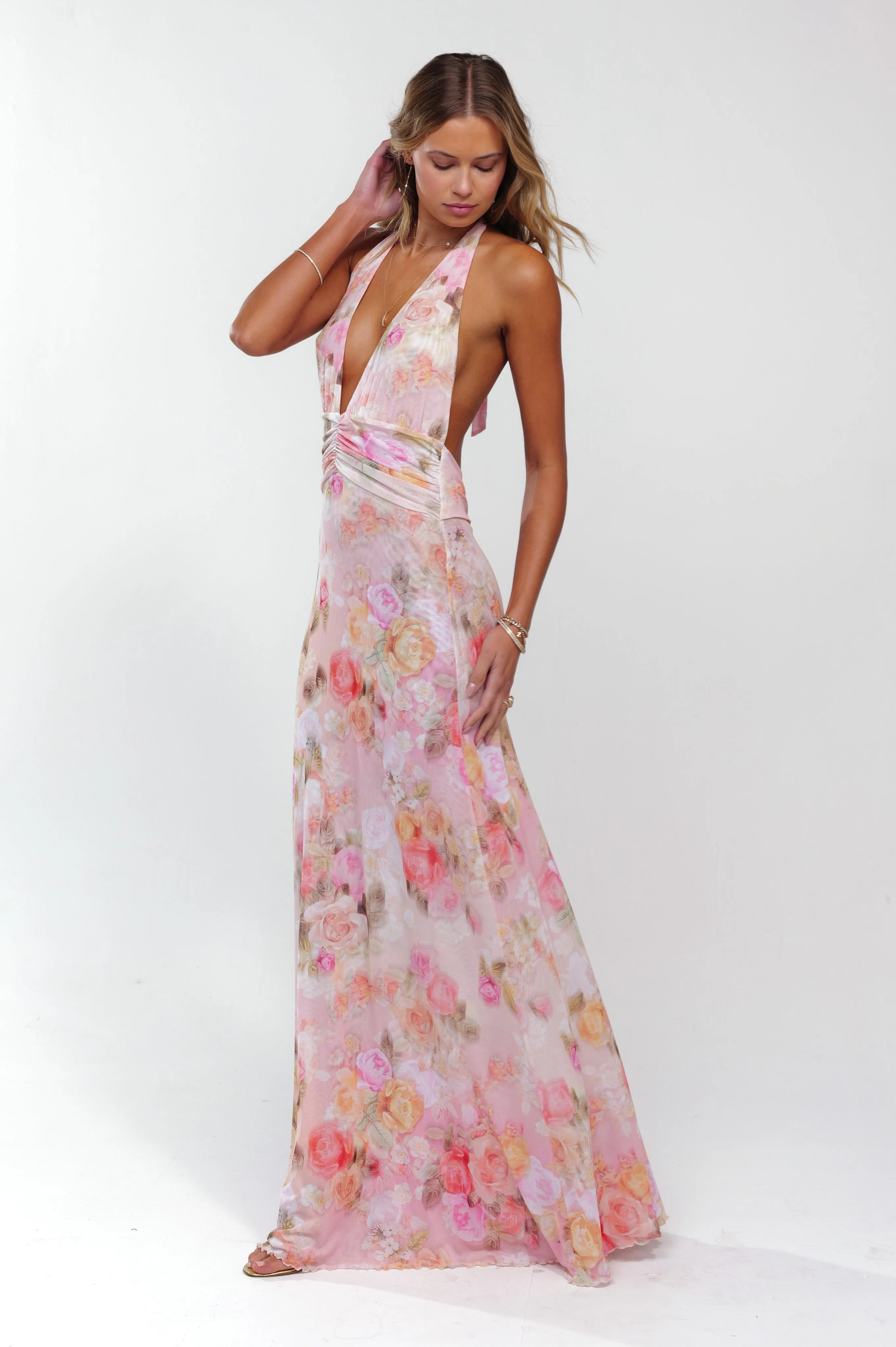 Chelsea Maxi Dress in Aspen sold by RESA product image thumbnail 3