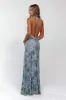 Chelsea Maxi Dress in Siren sold by RESA