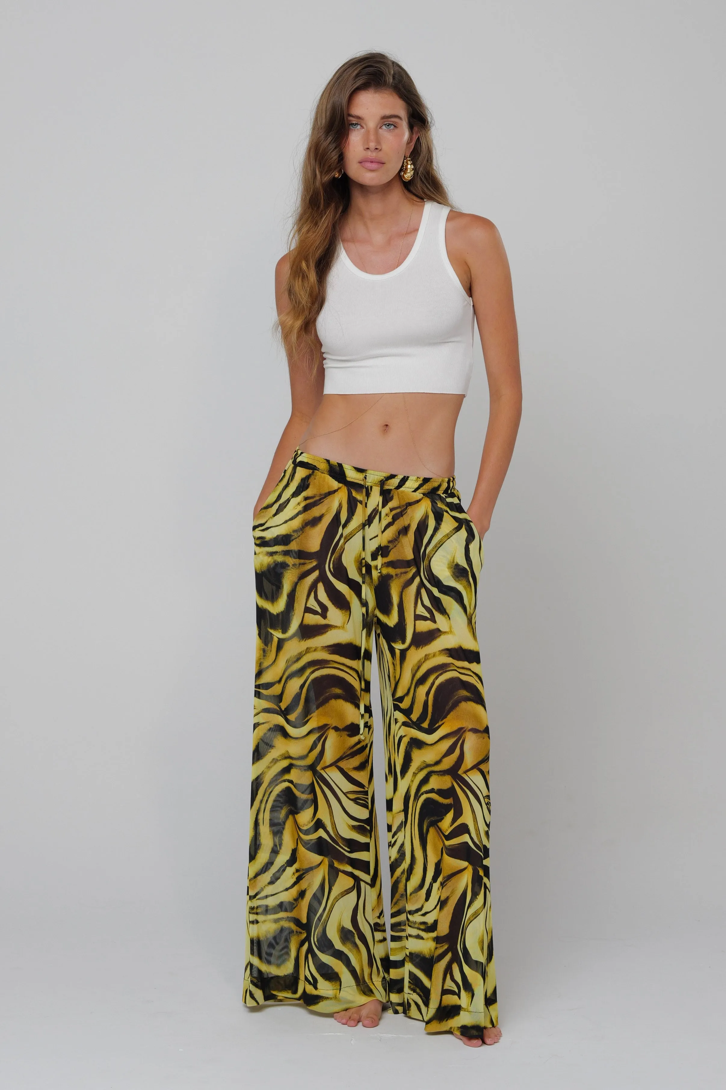 Chase Mesh Pant in Lioness sold by RESA product image thumbnail 5