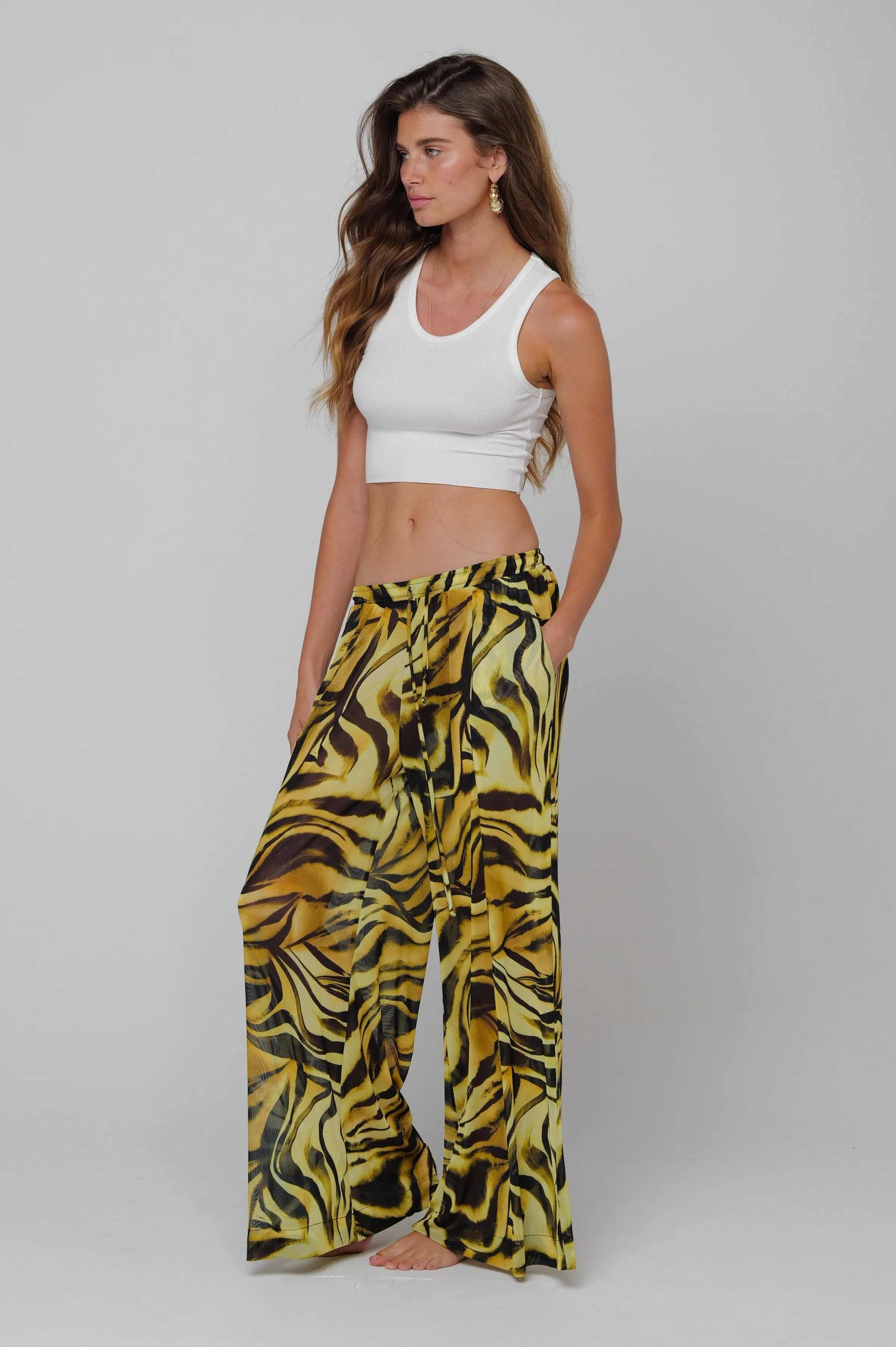 Chase Mesh Pant in Lioness sold by RESA product image thumbnail 4