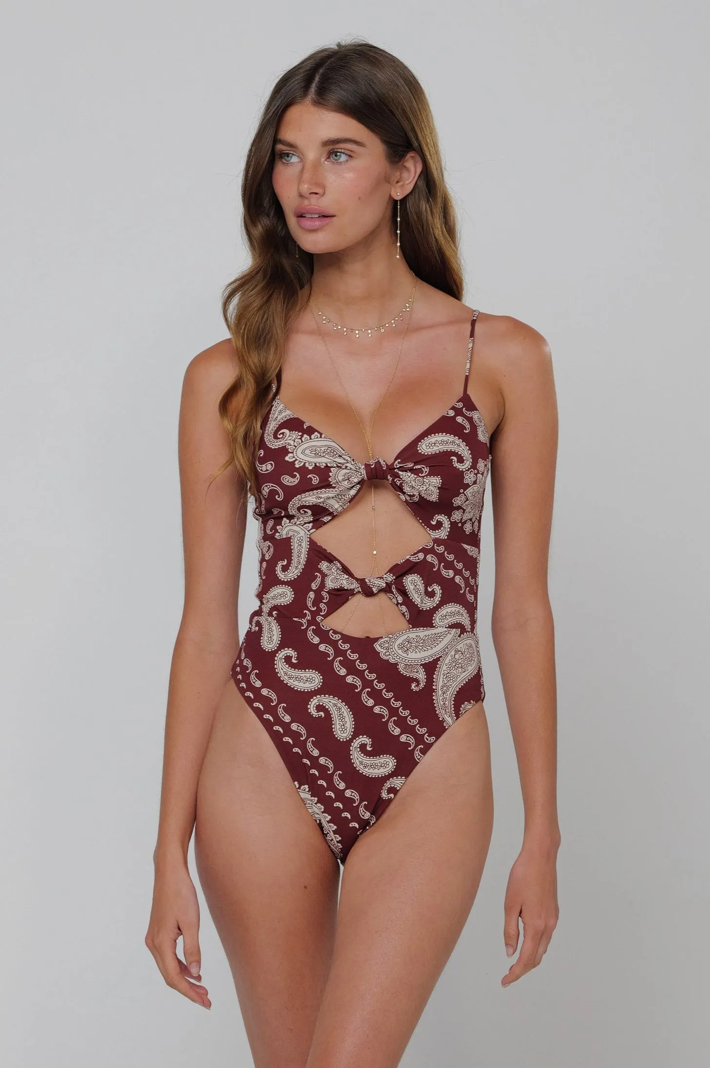 Ally One Piece Swimsuit in Bronco sold by RESA product image thumbnail 5