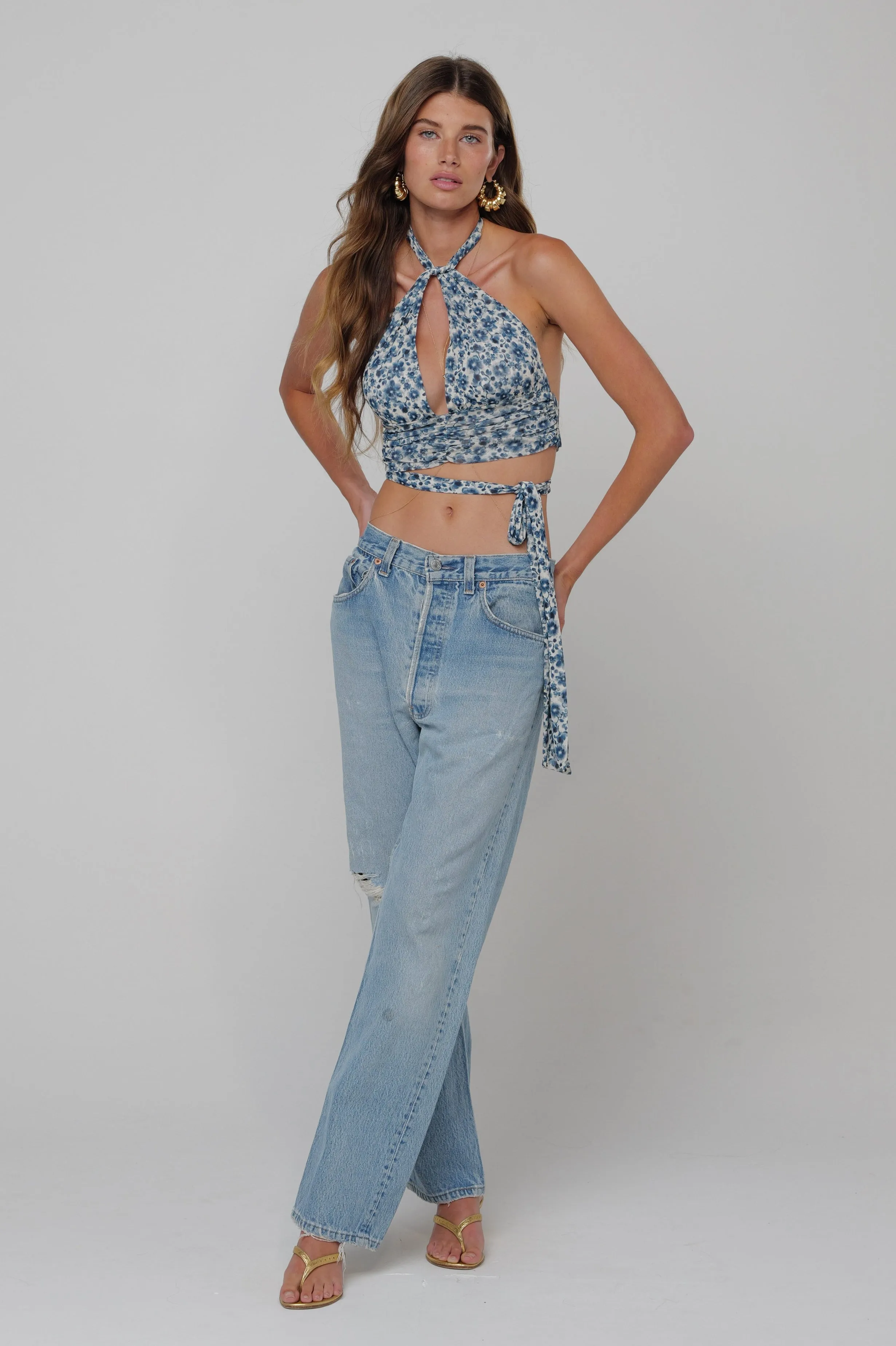 Jane Top in Wrangler sold by RESA product image thumbnail 3