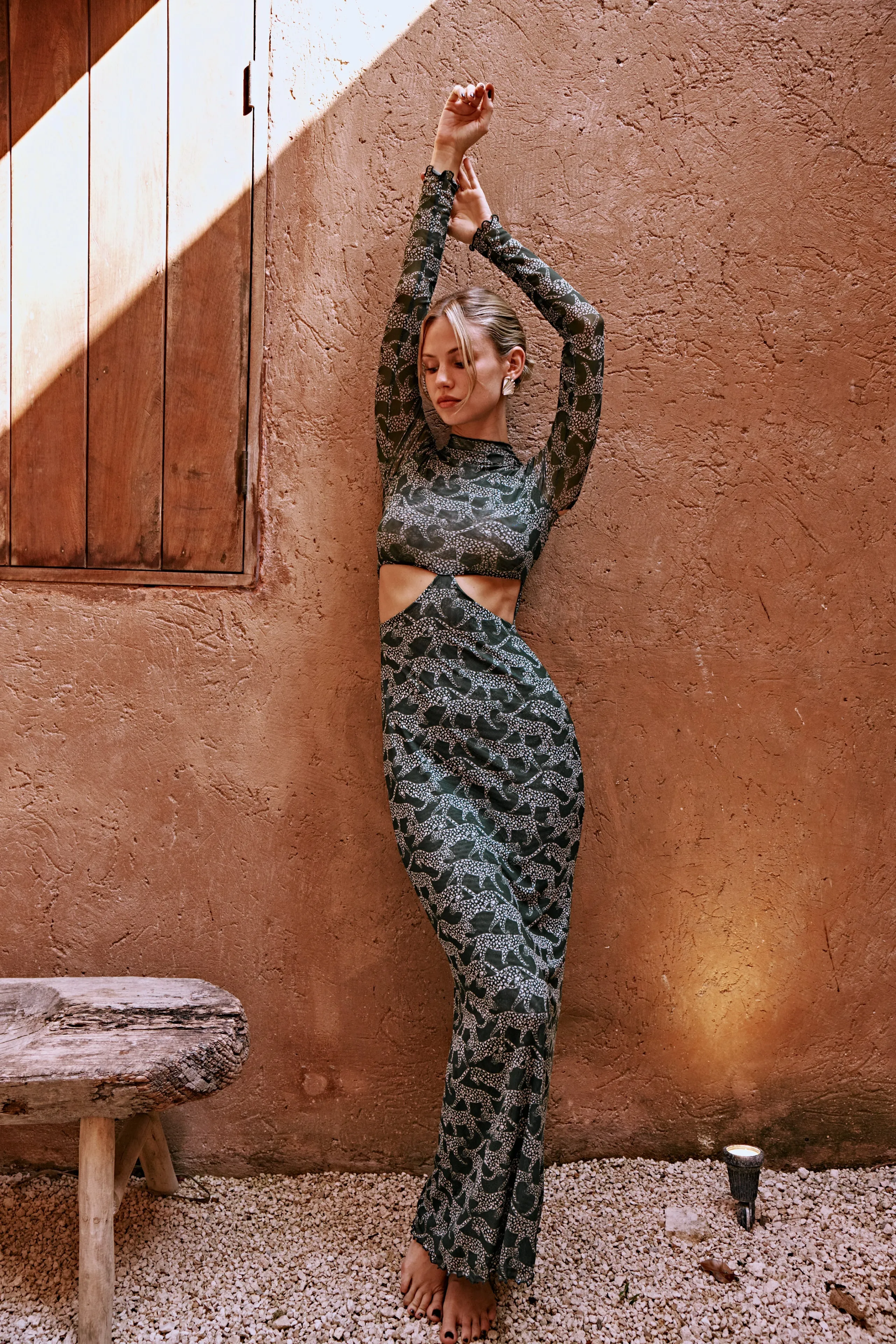 Audrey Dress in Puma sold by RESA