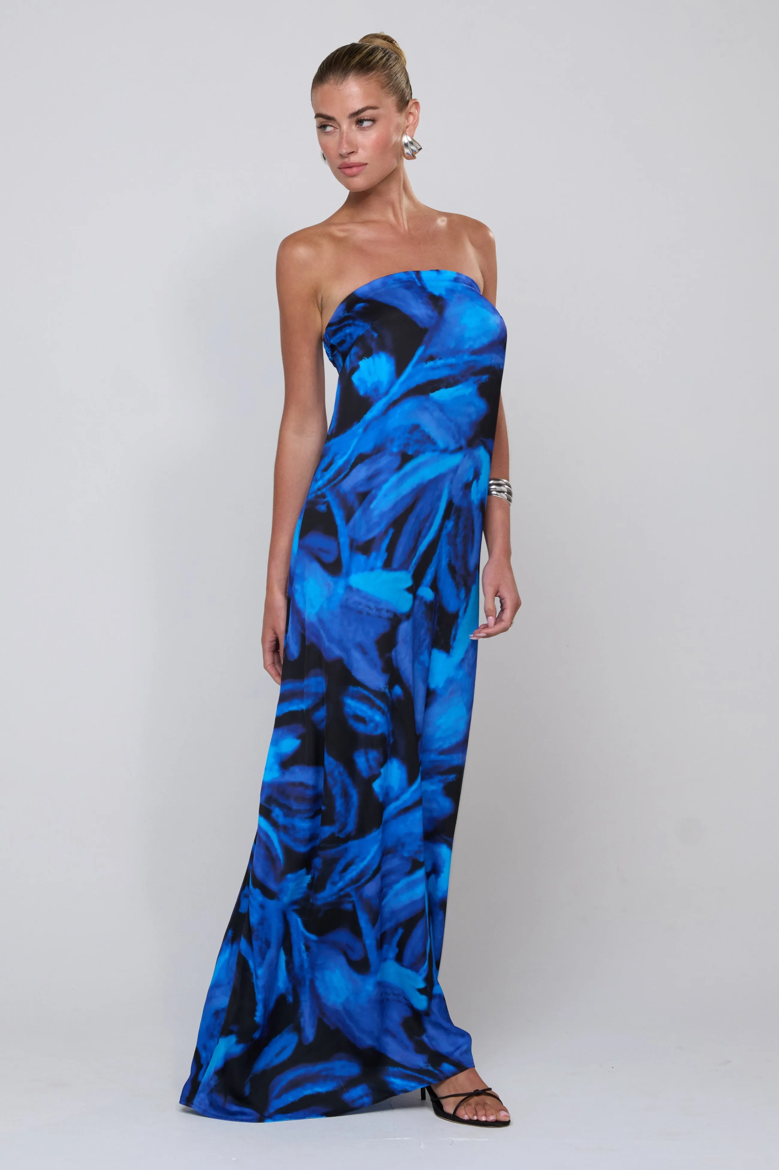 Ophelia Maxi Dress in Lagoon sold by RESA product image thumbnail 3
